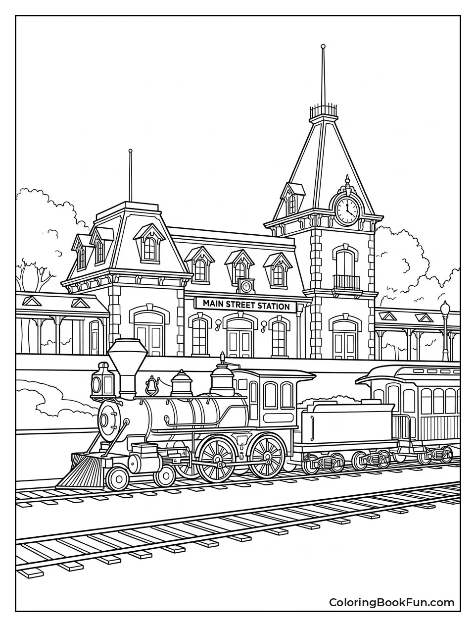 Train Station on Main Street