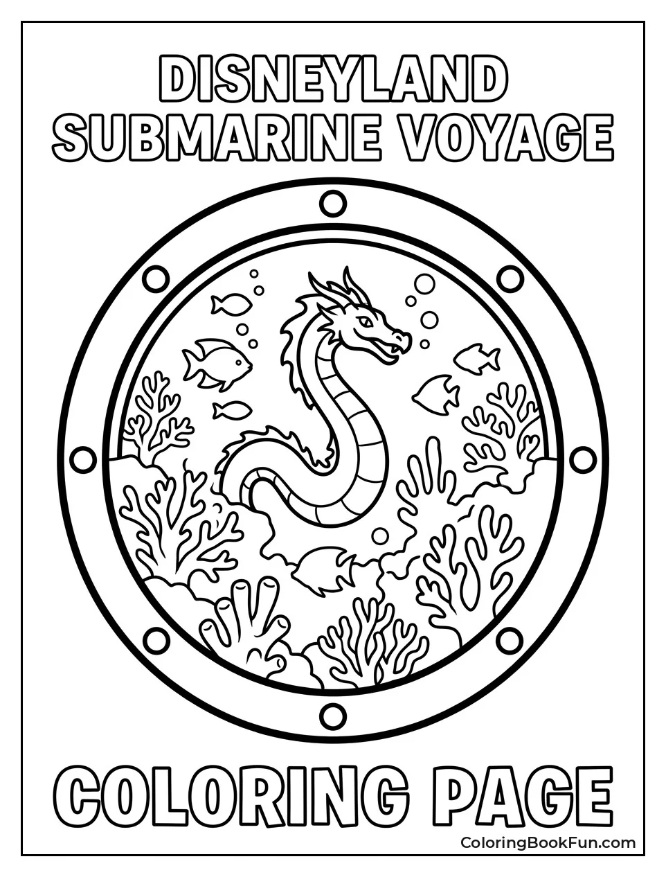 Fish and Coral from Submarine