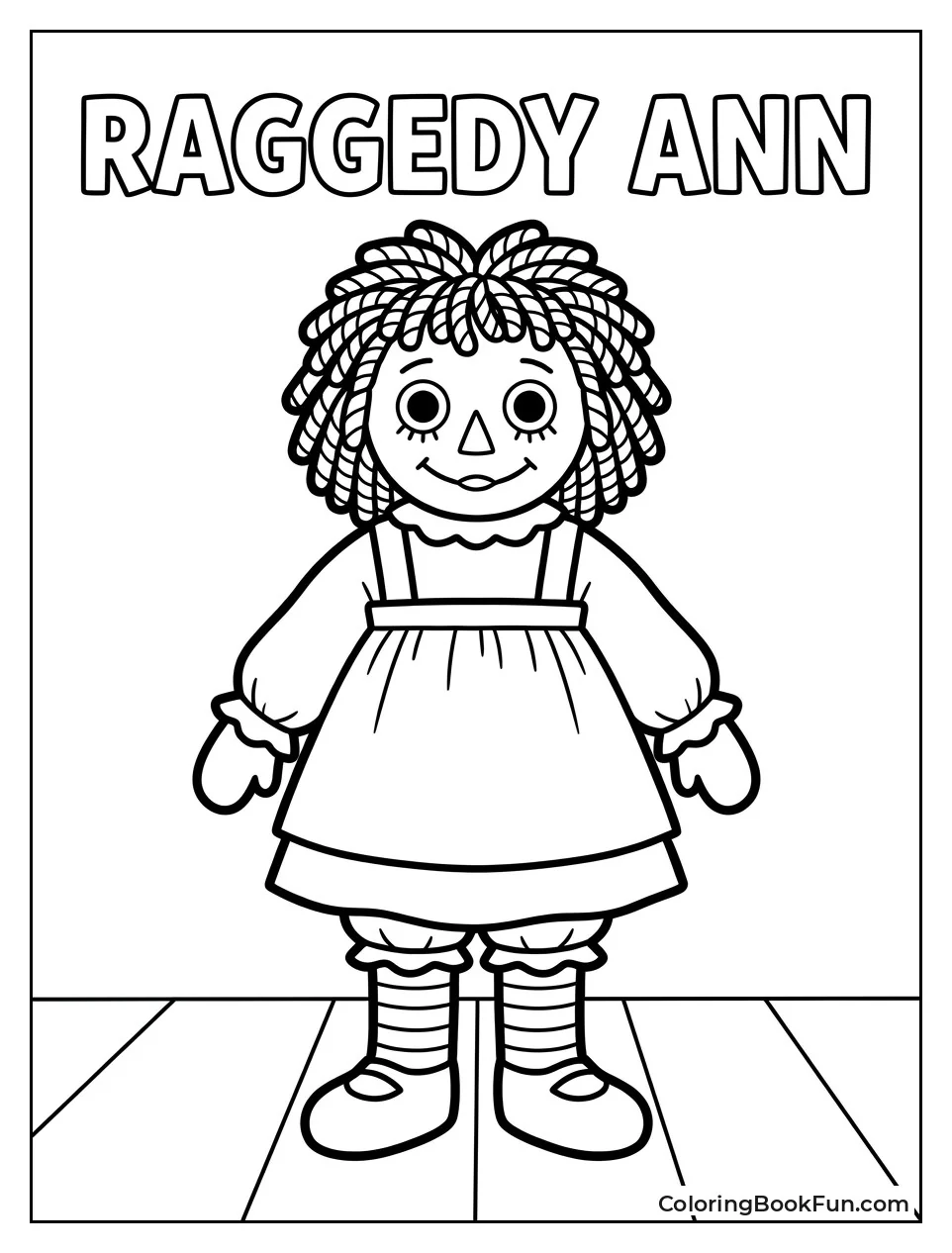 Raggedy Ann with Red Hair