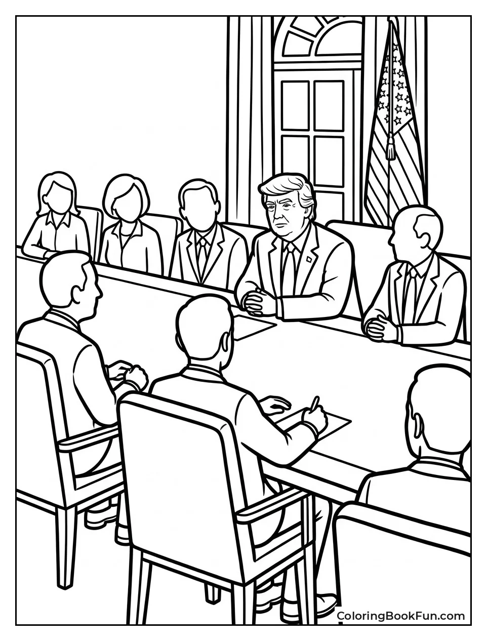 Trump Meeting with Cabinet Members