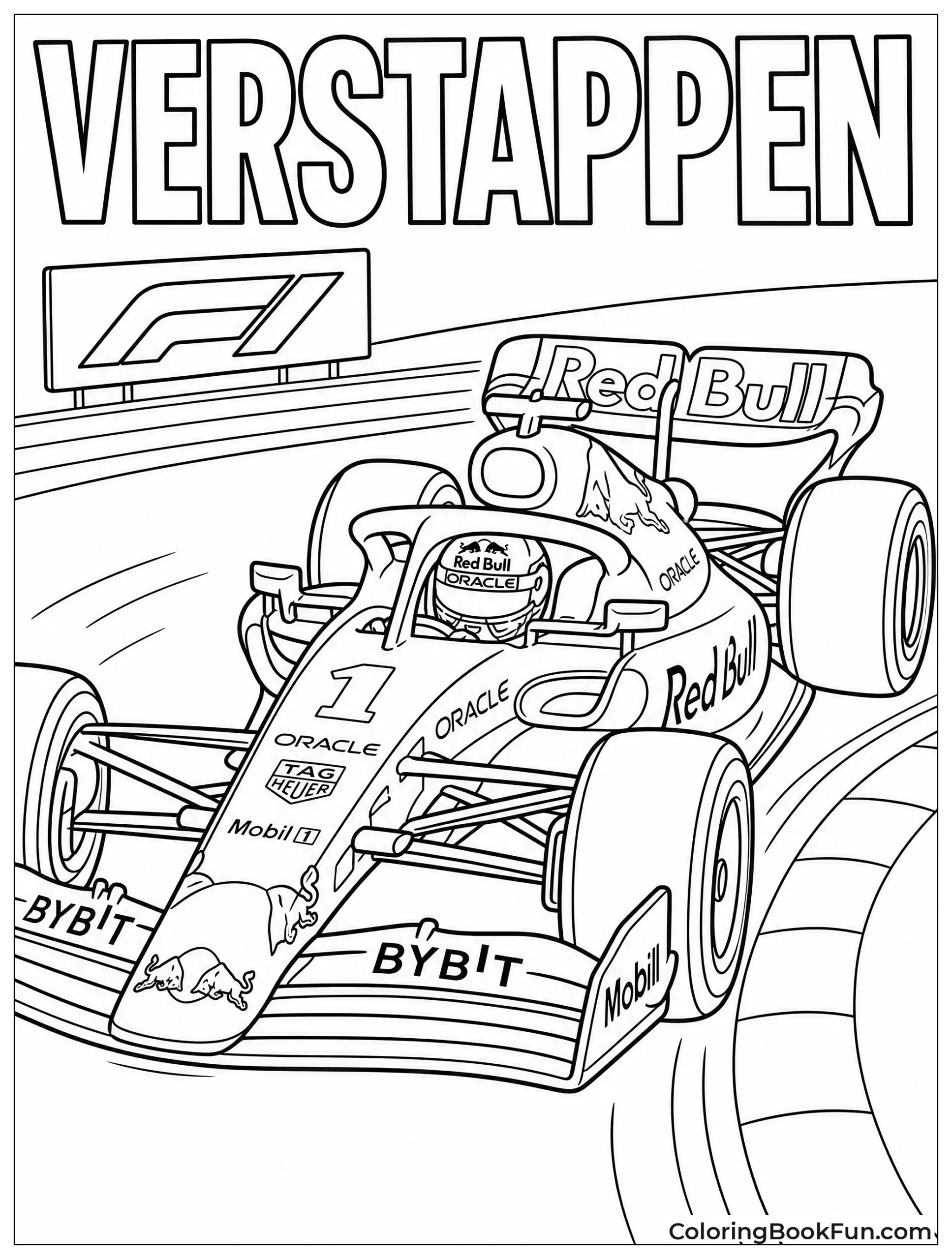 Max Verstappen Driving Fast
