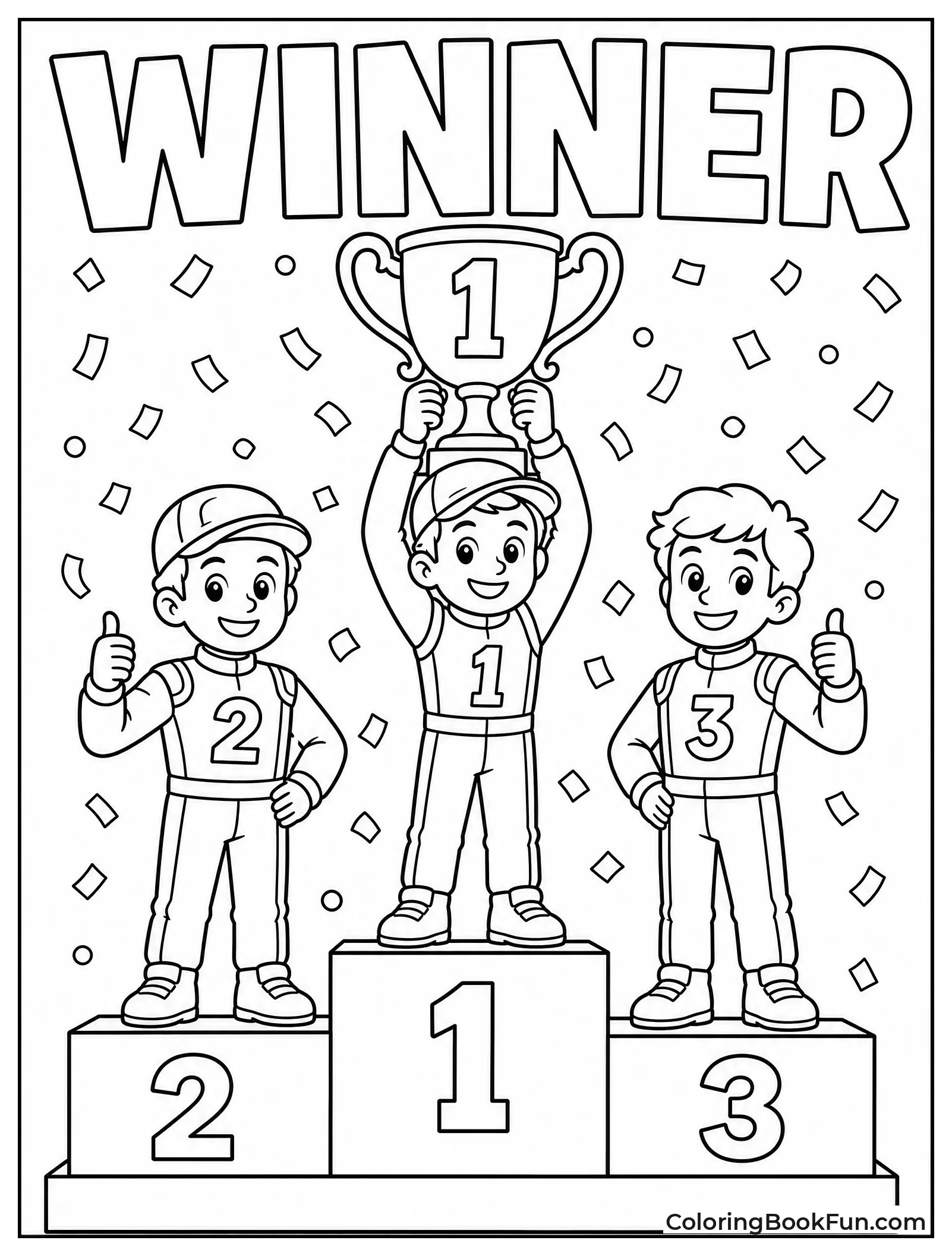 Drivers on the Podium
