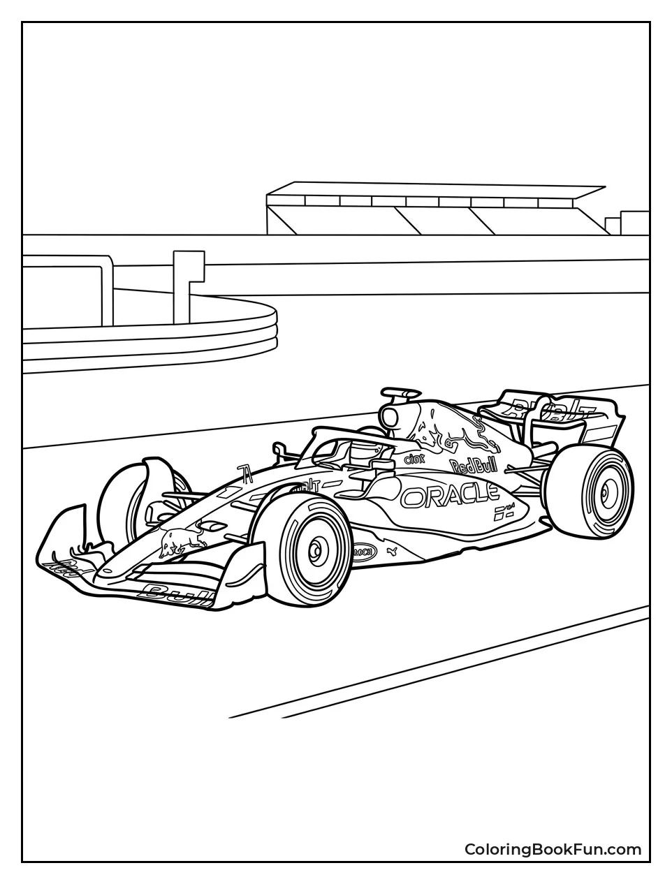 Red Bull F1 Car Racing