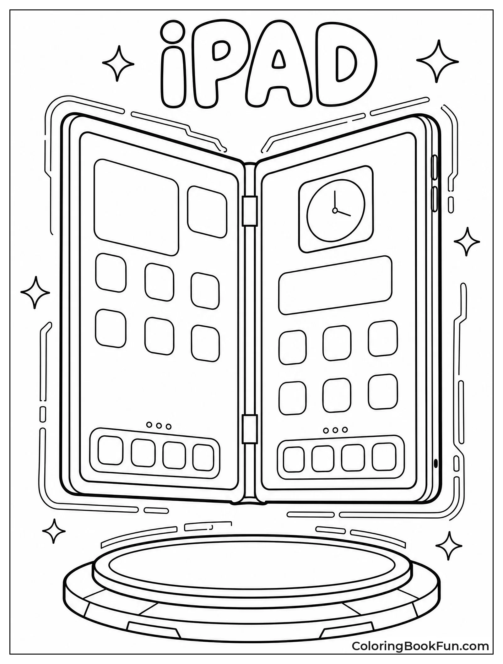 Futuristic iPad Folds Like Book