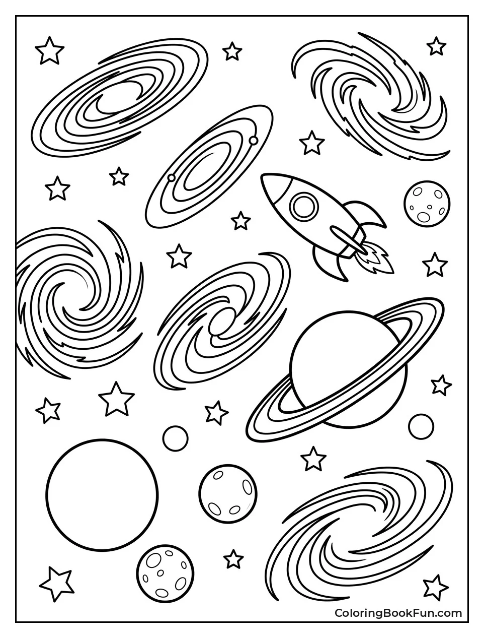 Vast Universe Filled with Galaxies