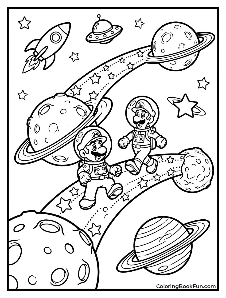 Mario and Luigi on Cosmic Bridges