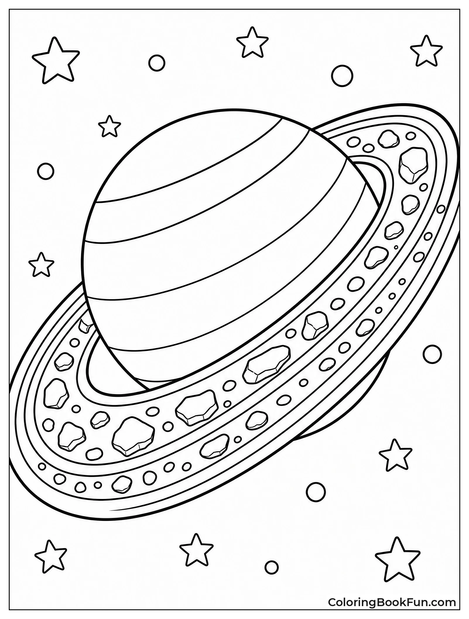 Saturn and its Rings
