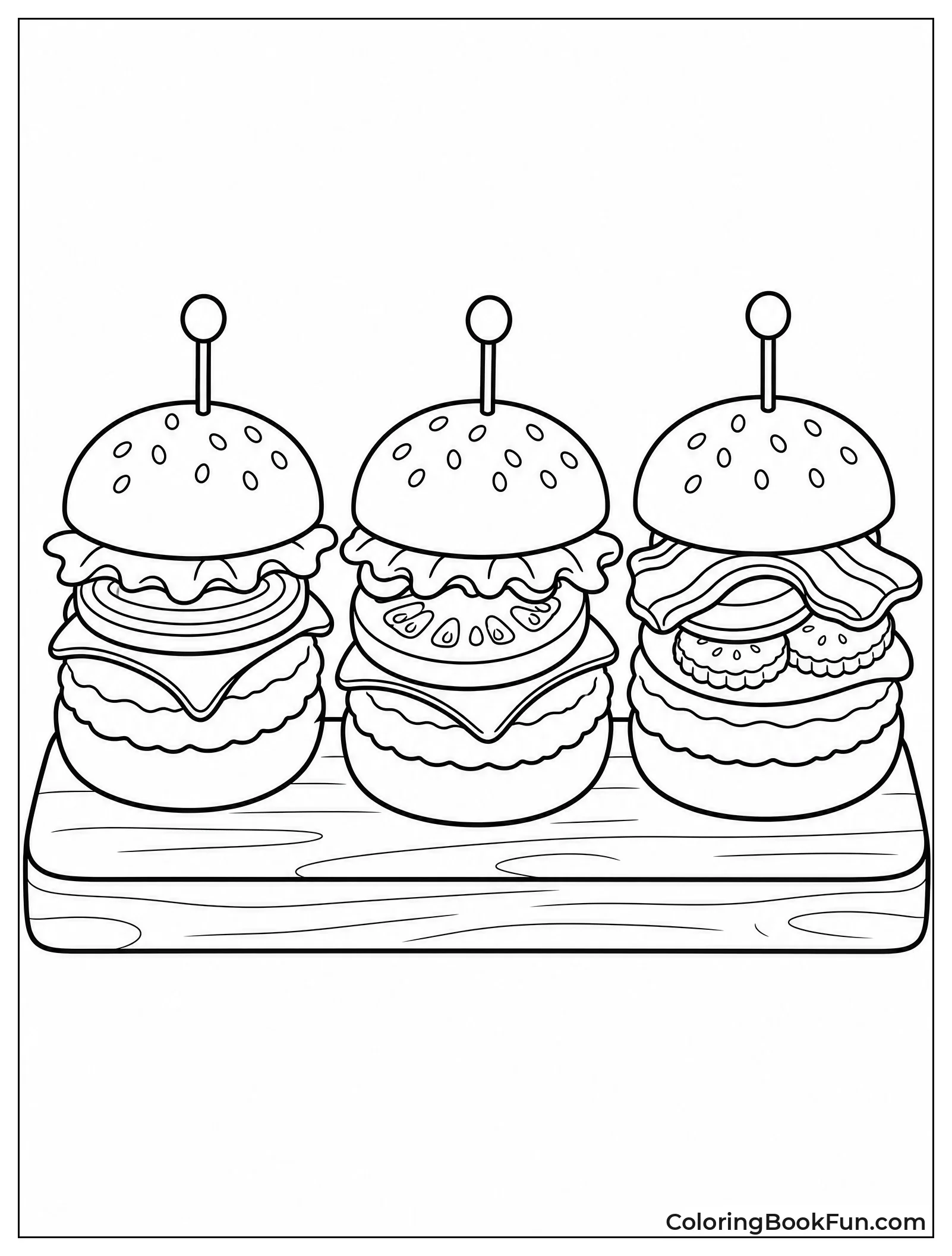 Three Sliders on a Board