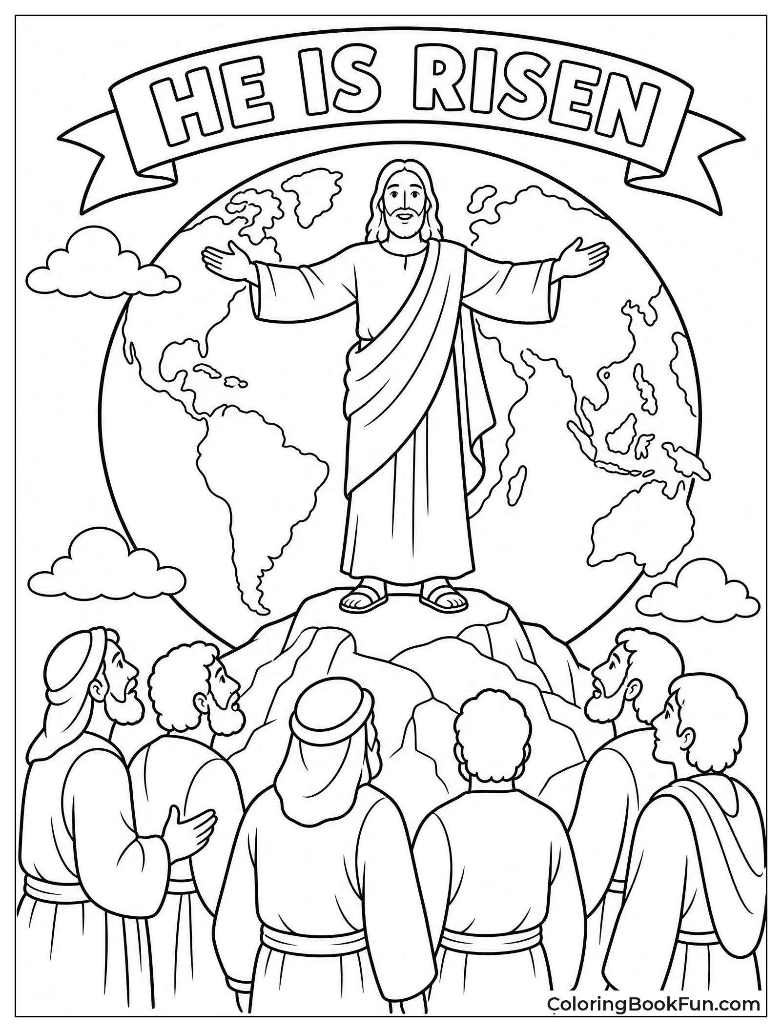 Jesus Sends Disciples to All Nations
