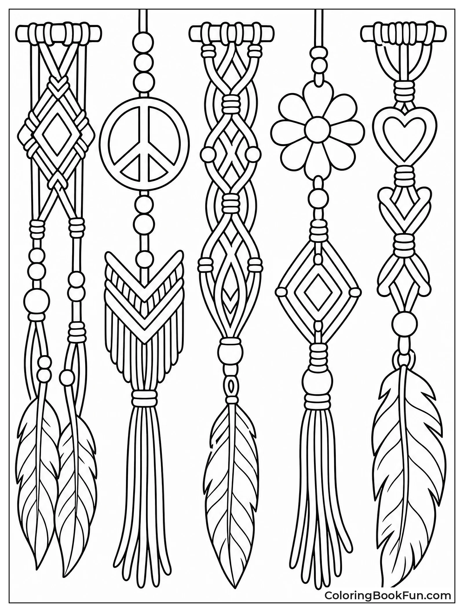 Beaded Fringe Tribal Bands