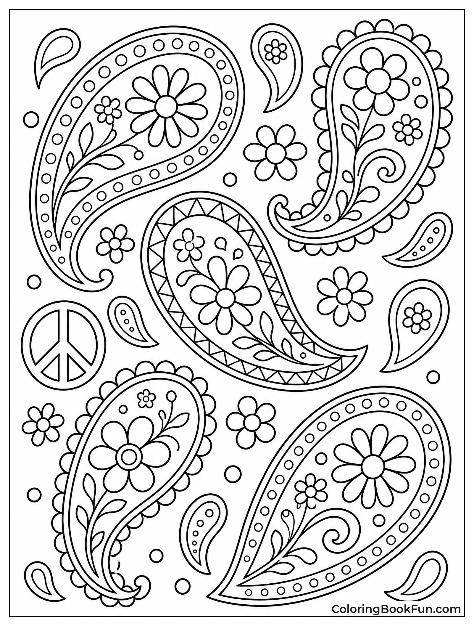 Classic Paisley Swirls