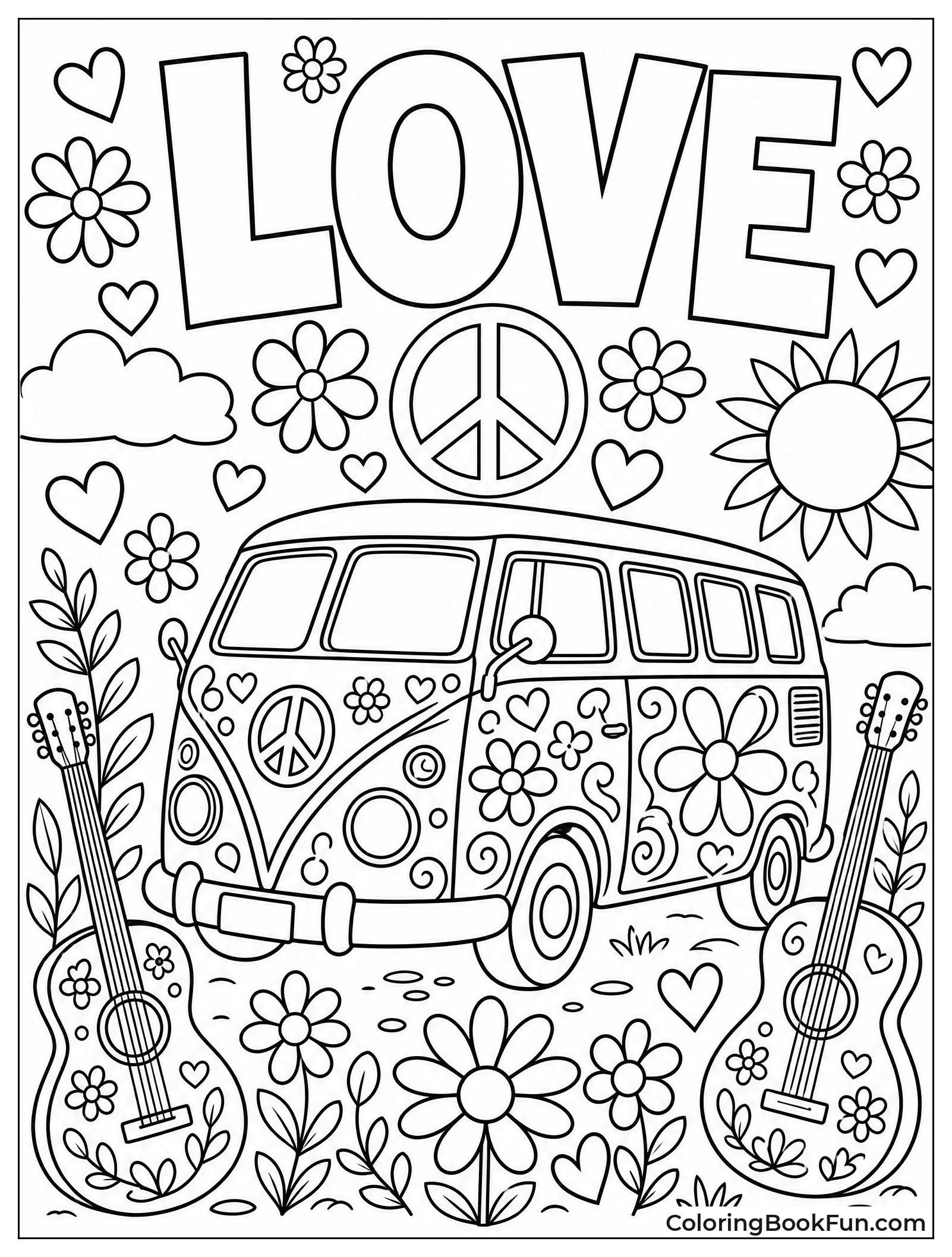 Doodle Love Van Scene