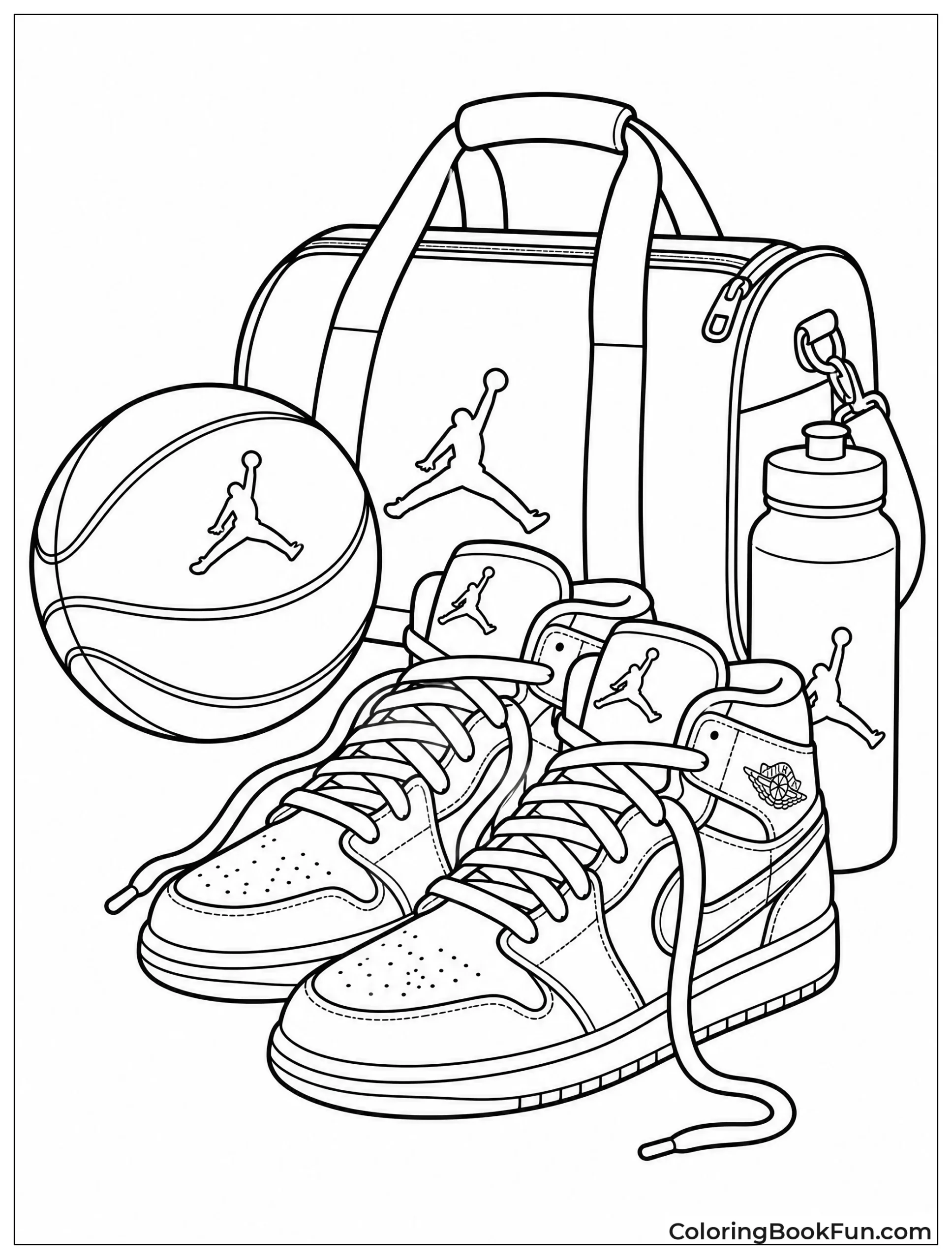 Basketball Gear with Jordans