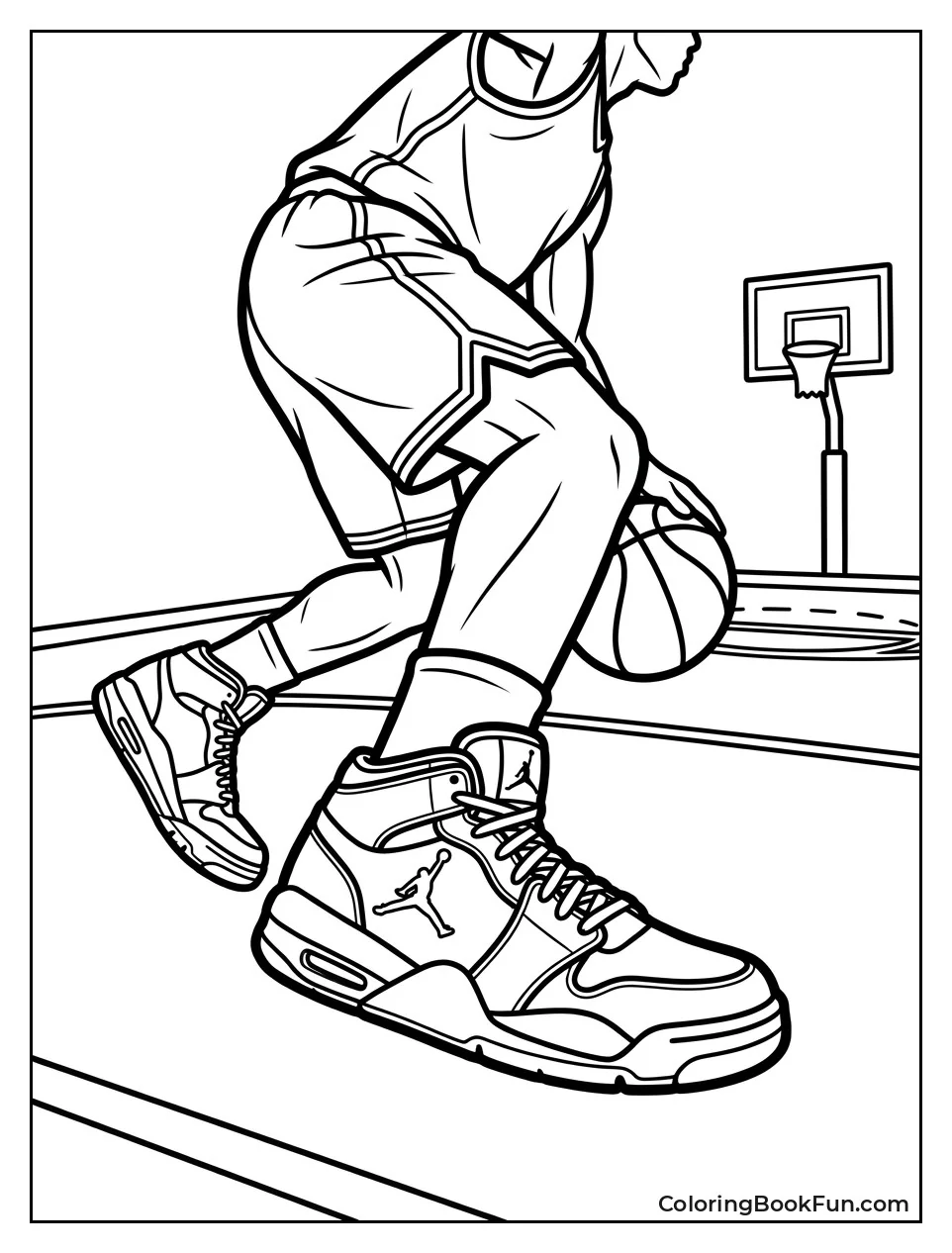 Player Doing Crossover Move