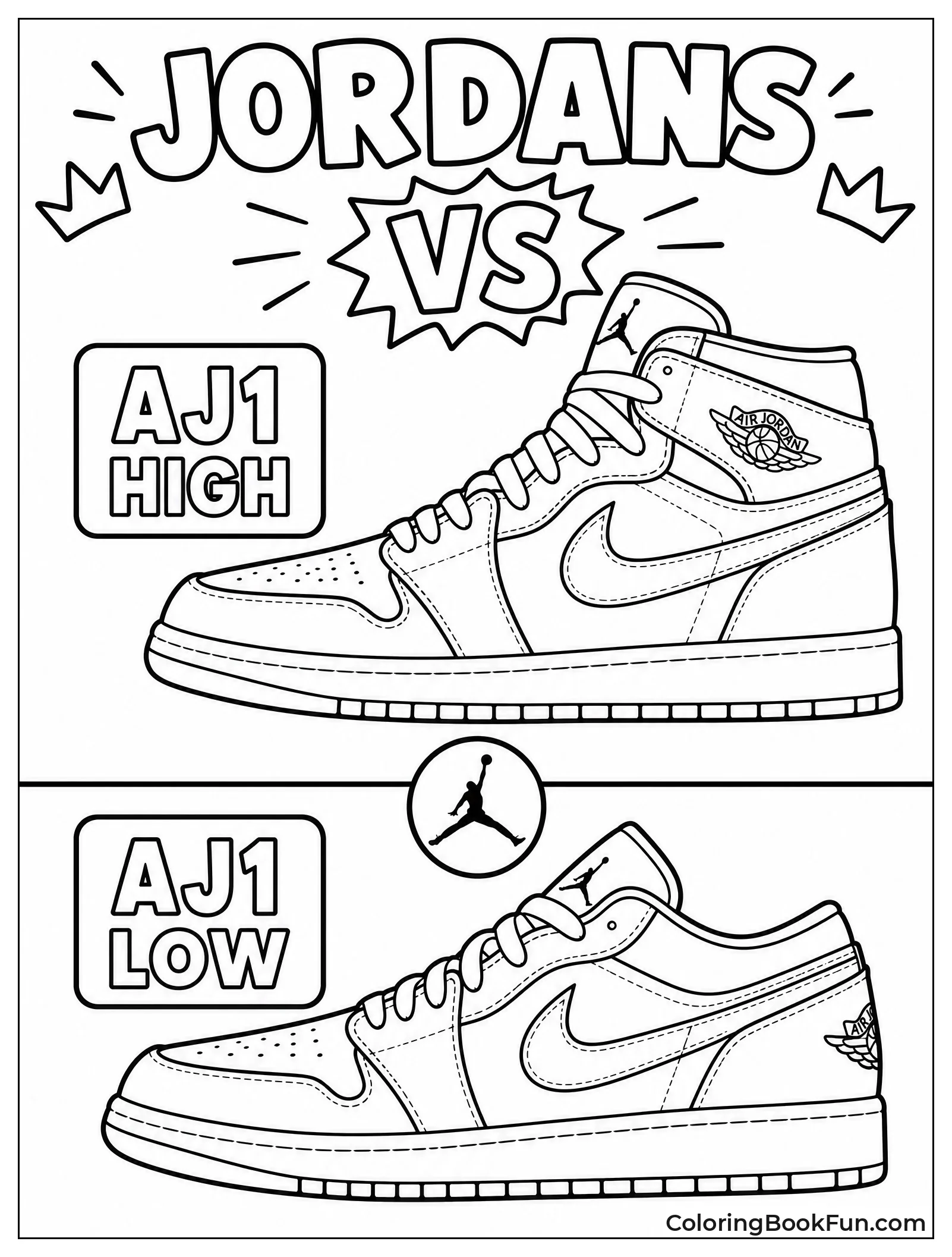 High Top Next to Low Top