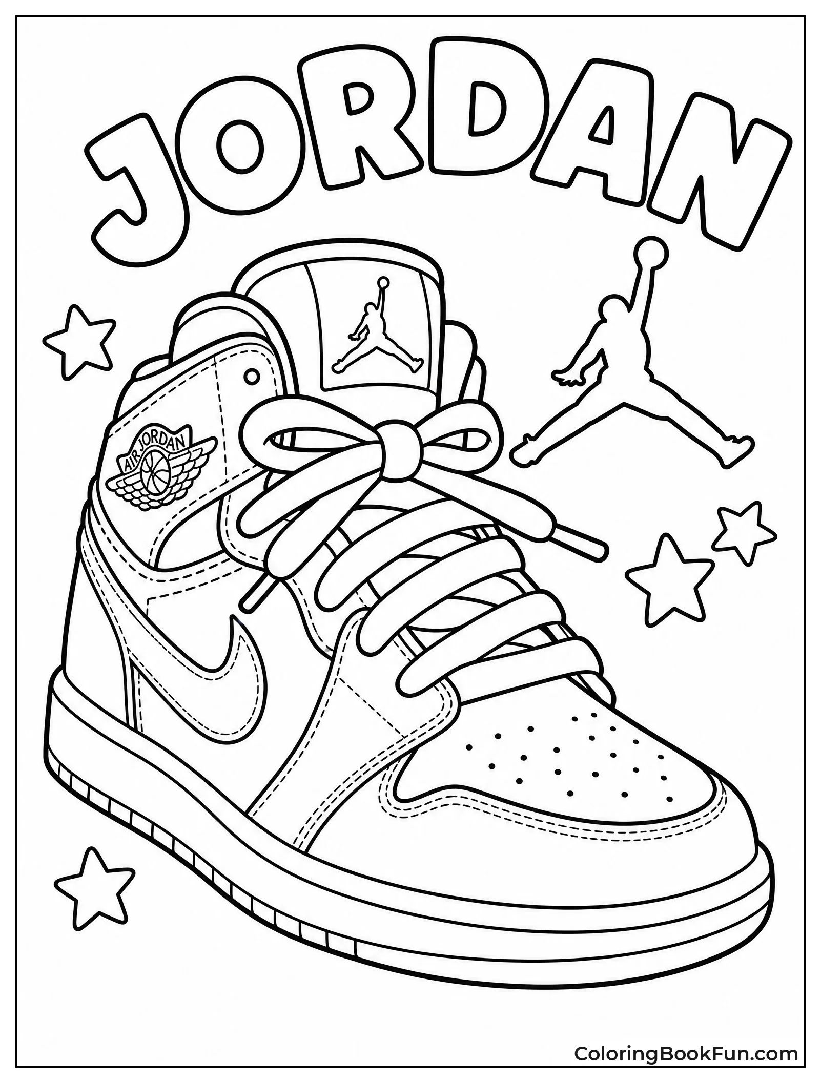 Simple Jordans for Kids