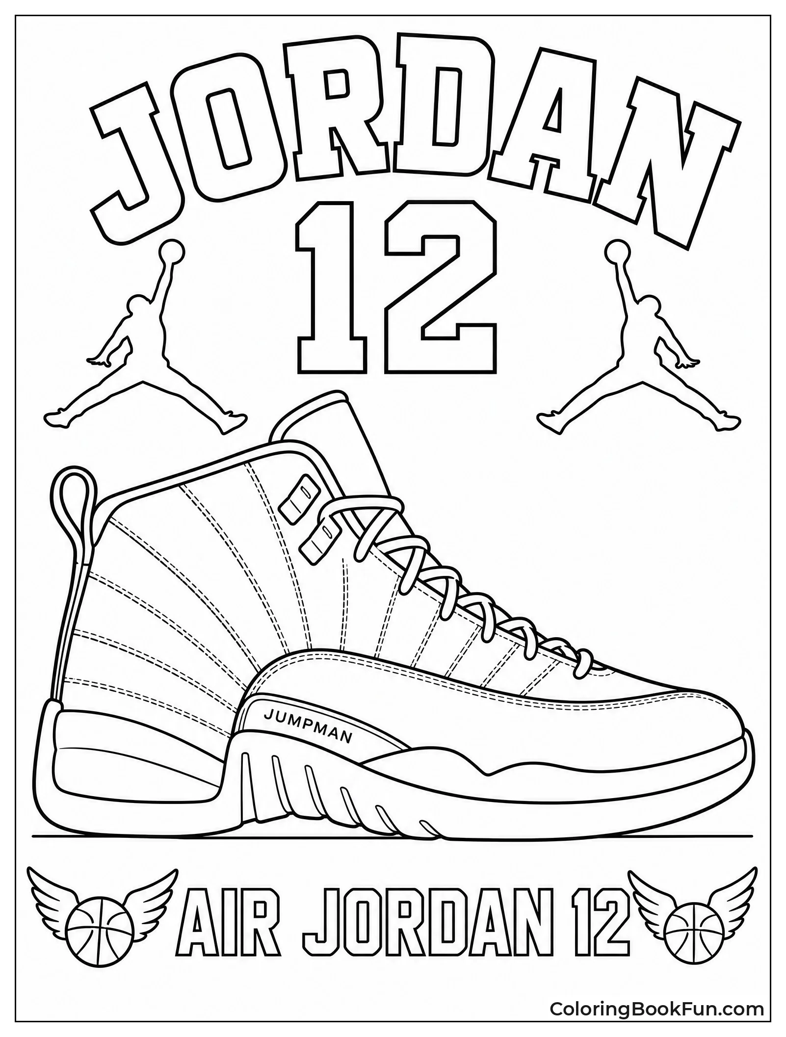 Retro Twelve with Sunrays