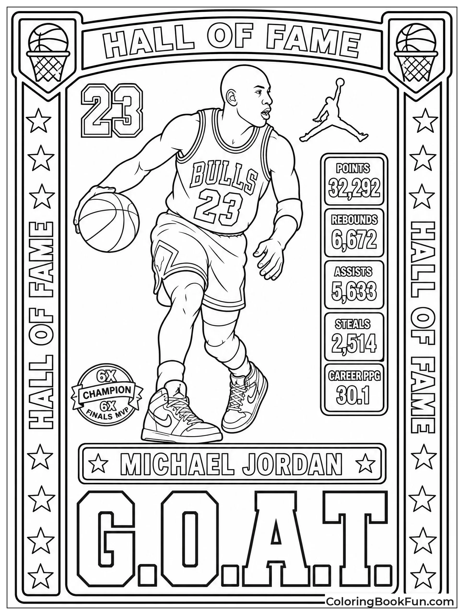 Jordan Trading Card Design