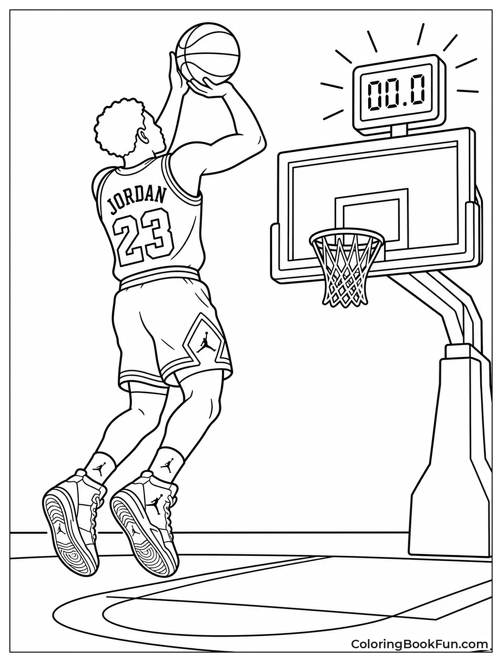 Buzzer Beater Jump Shot