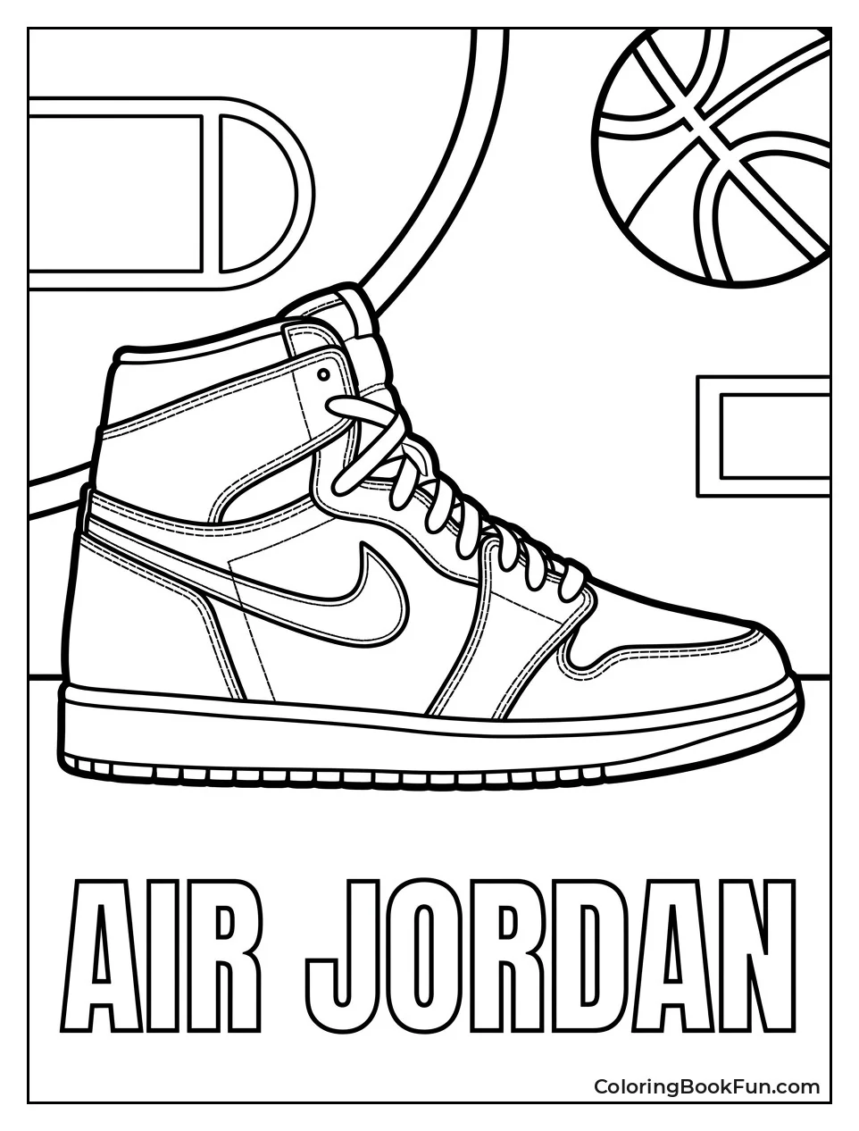 Retro Eighties Jordan Sneaker