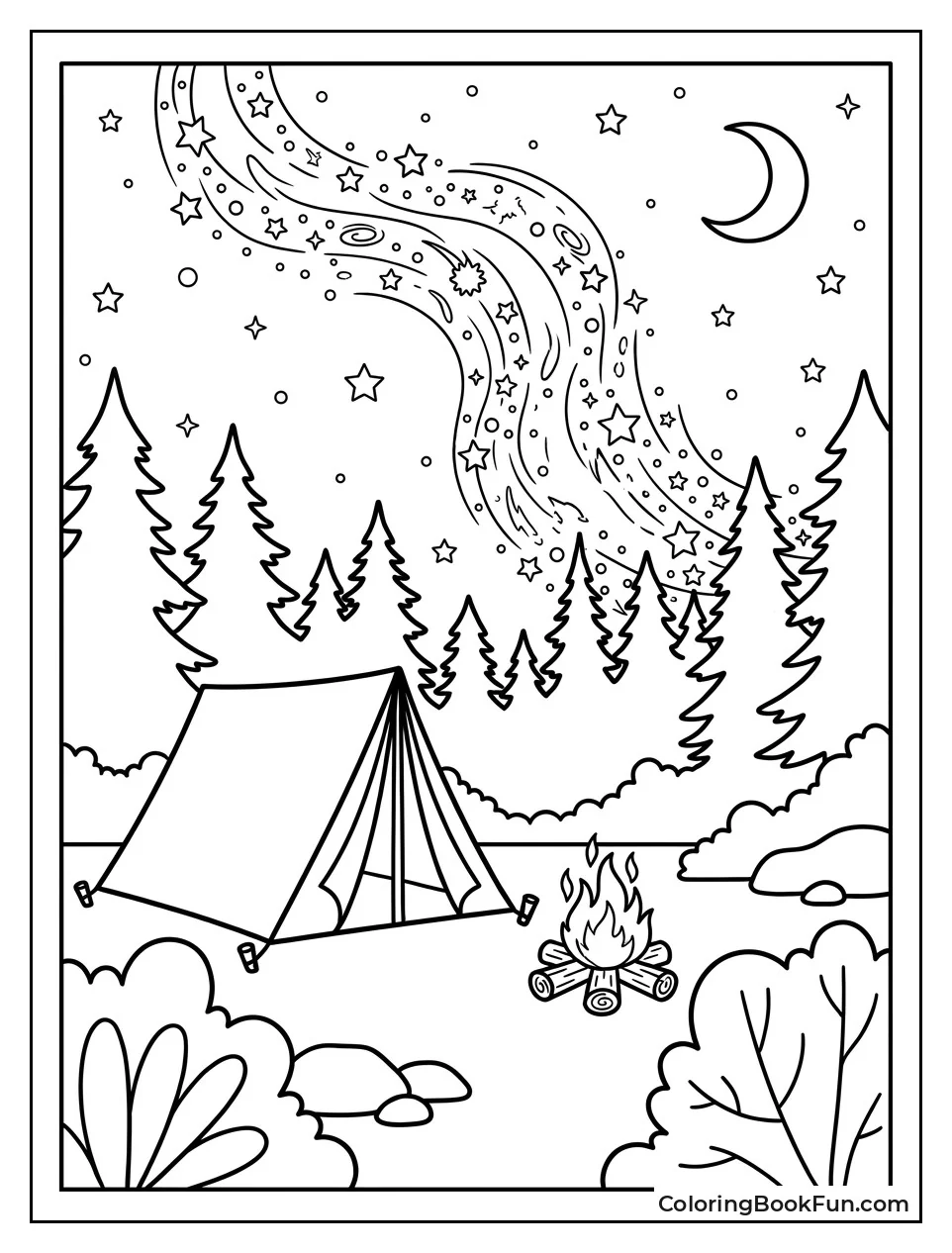 Camping Under the Stars