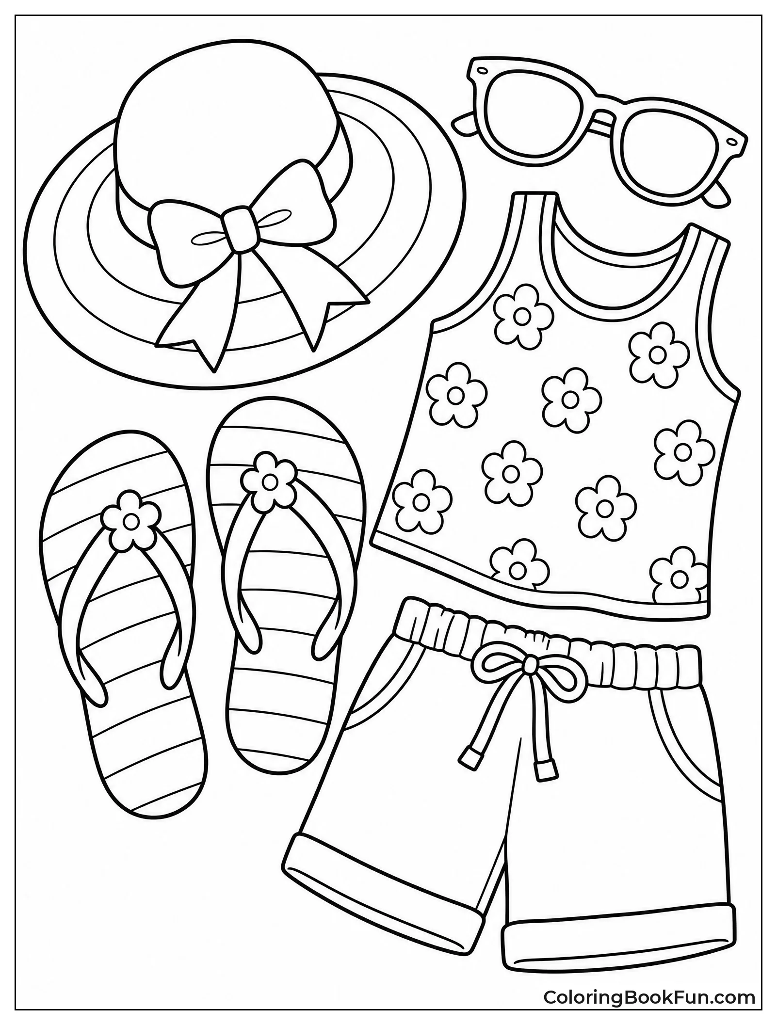 Flip Flops and Sunglasses