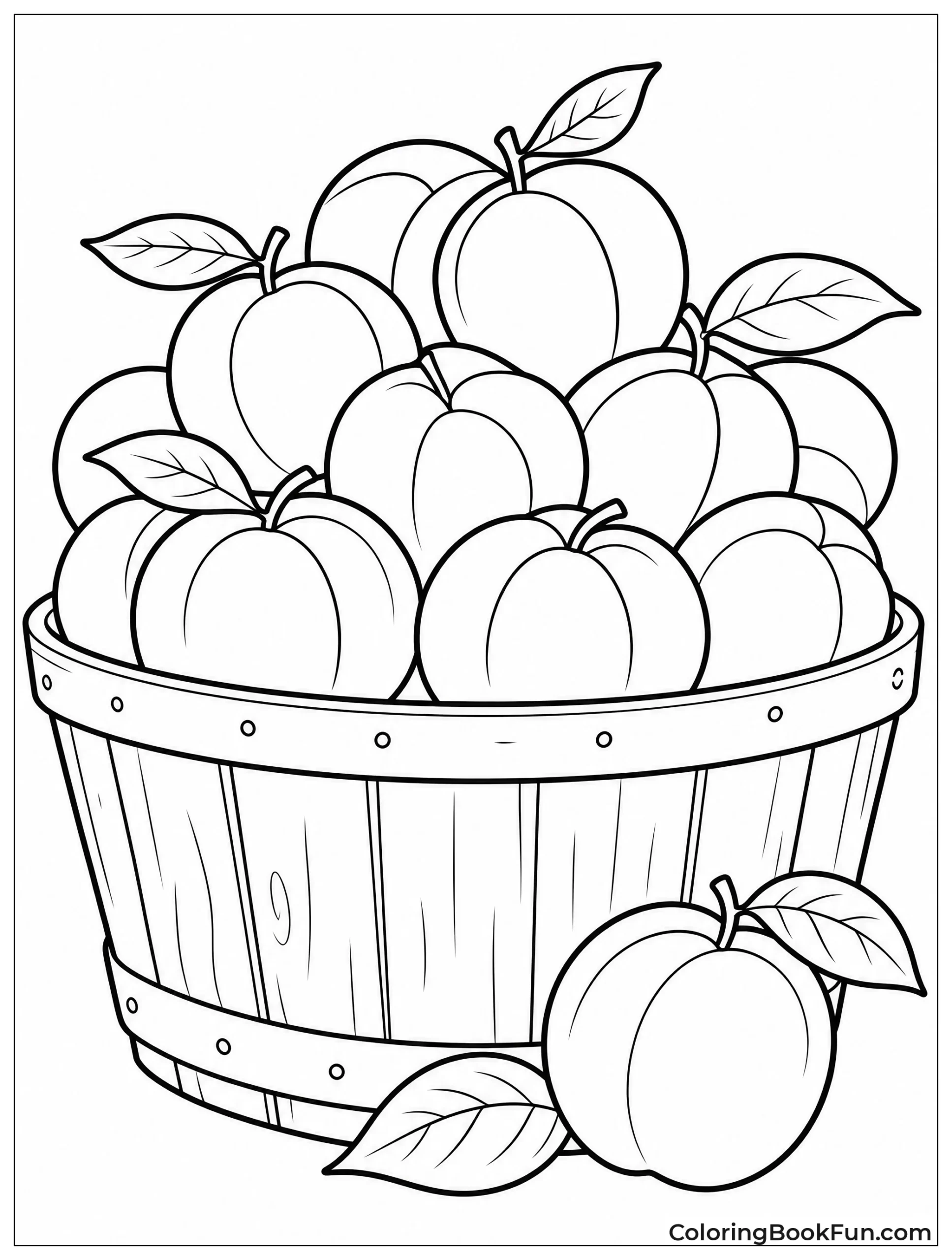 Basket Full of Peaches