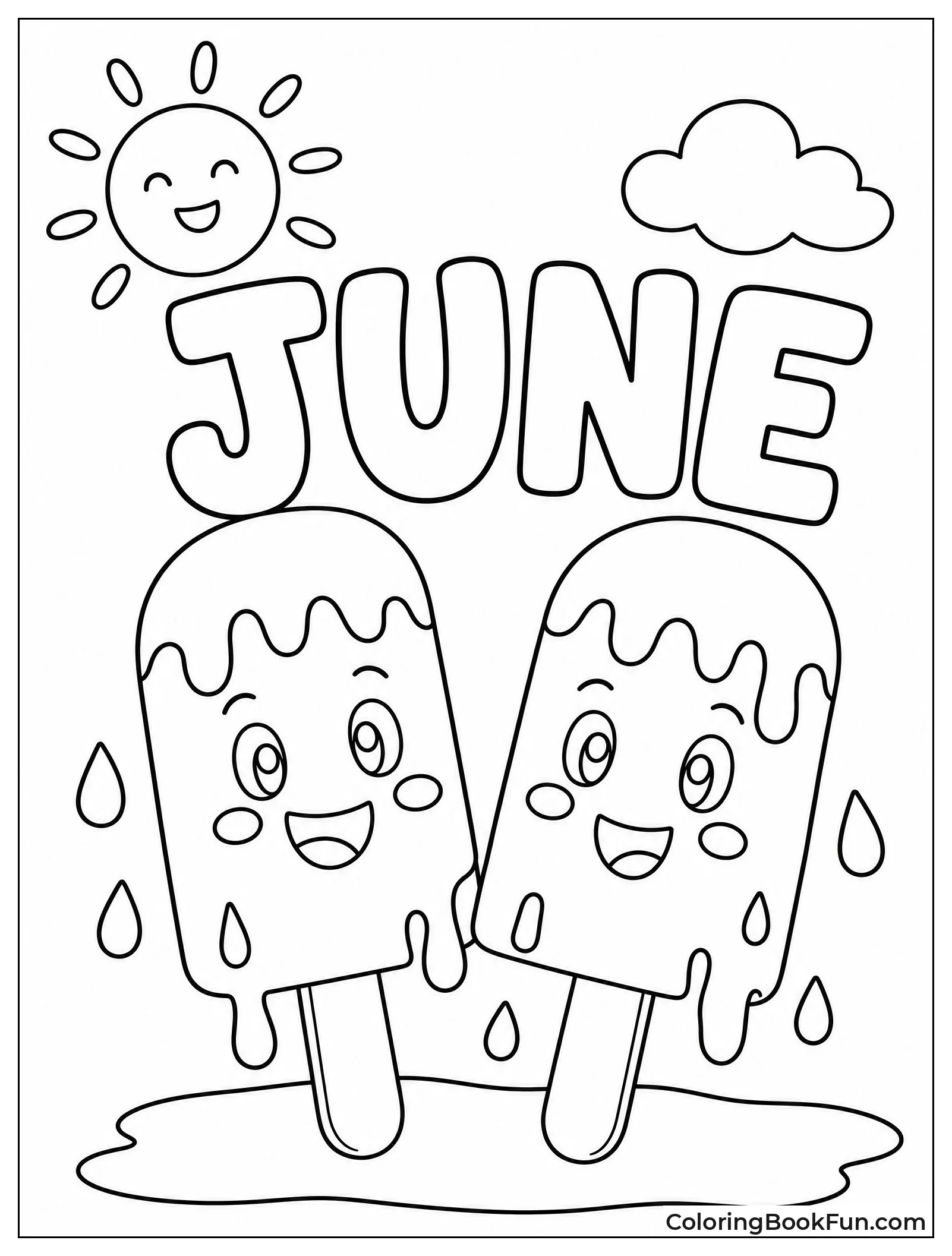 Melting Popsicles with Smiles