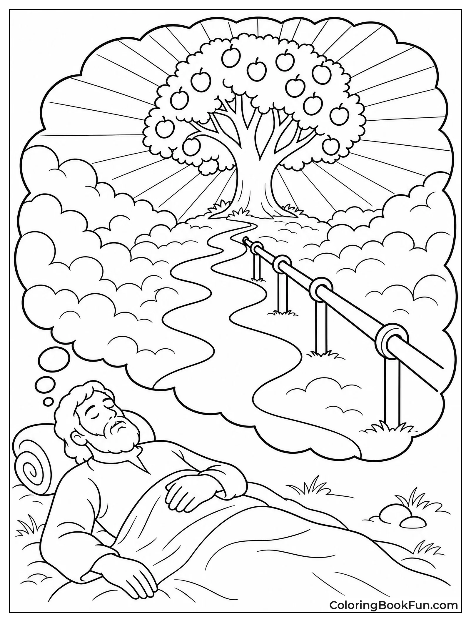 Tree of Life with Iron Rod