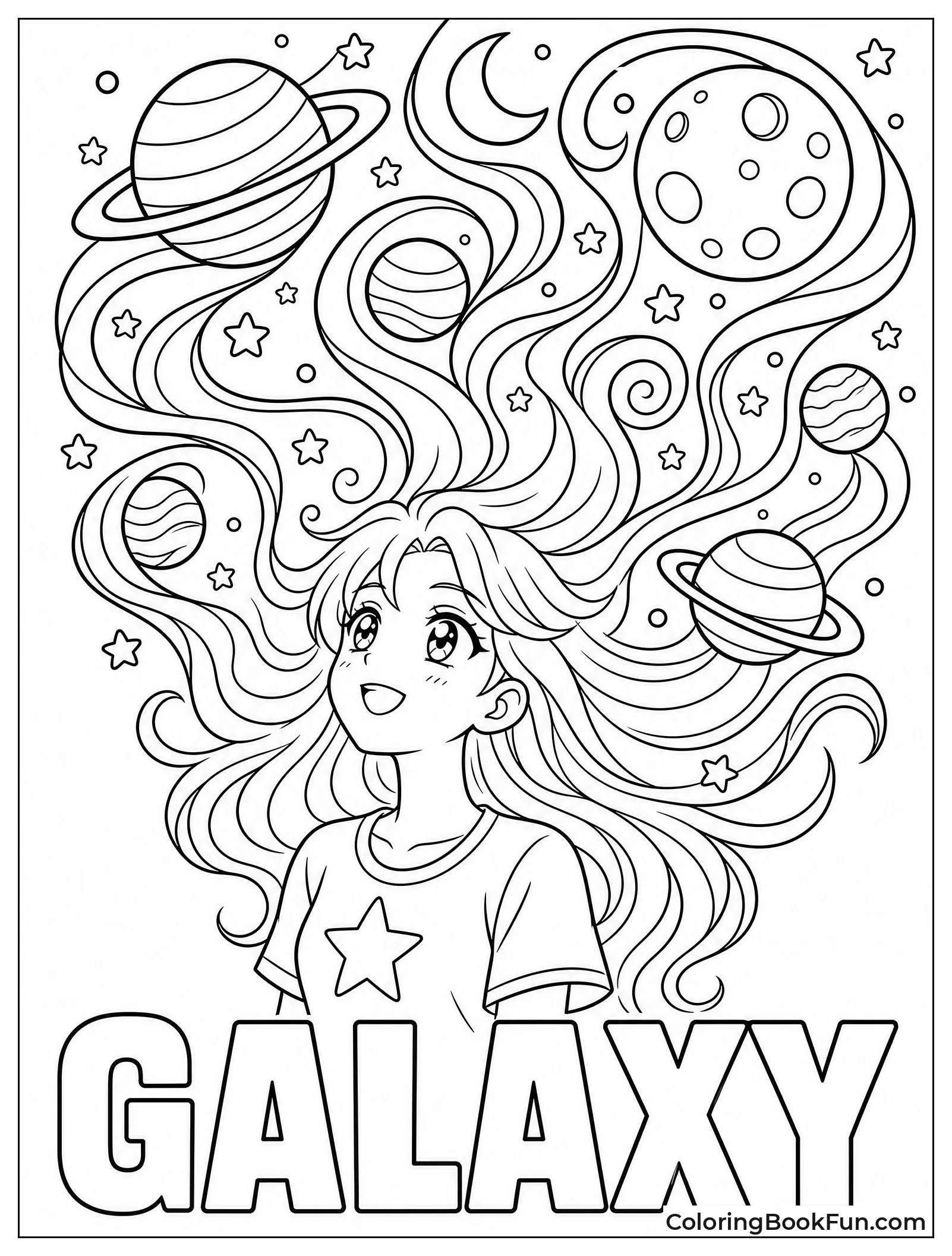 Hair Holds Stars and Planets