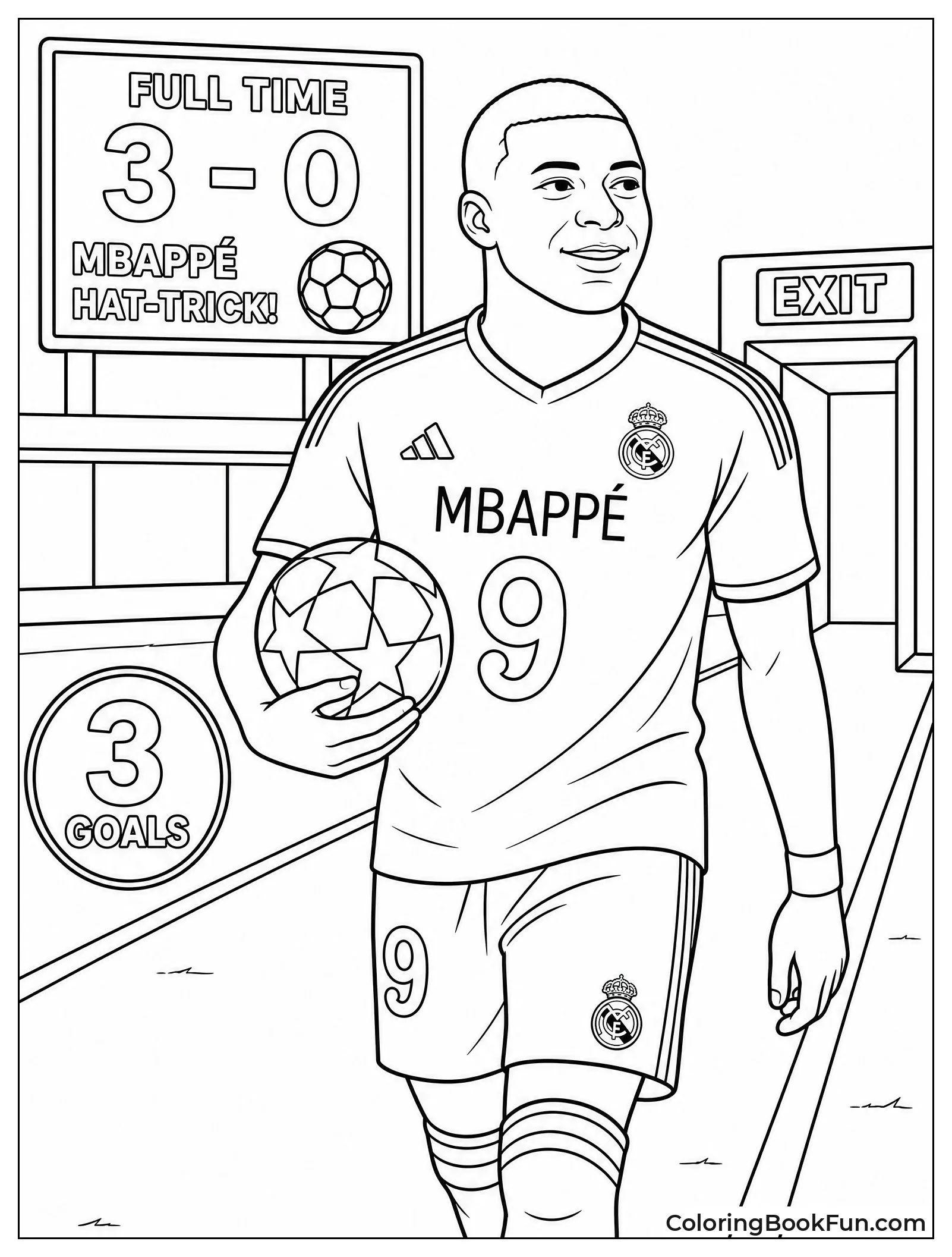 Mbappé Carrying The Match Ball