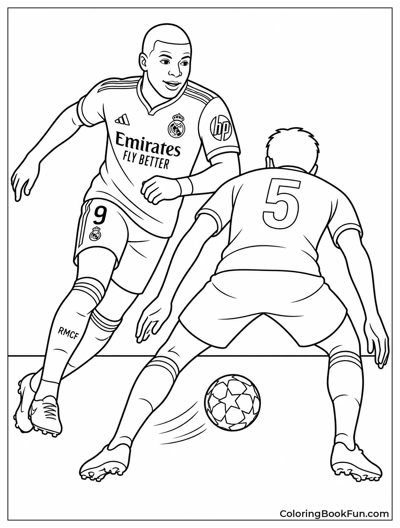 Mbappé Nutmegging An Opposing Player