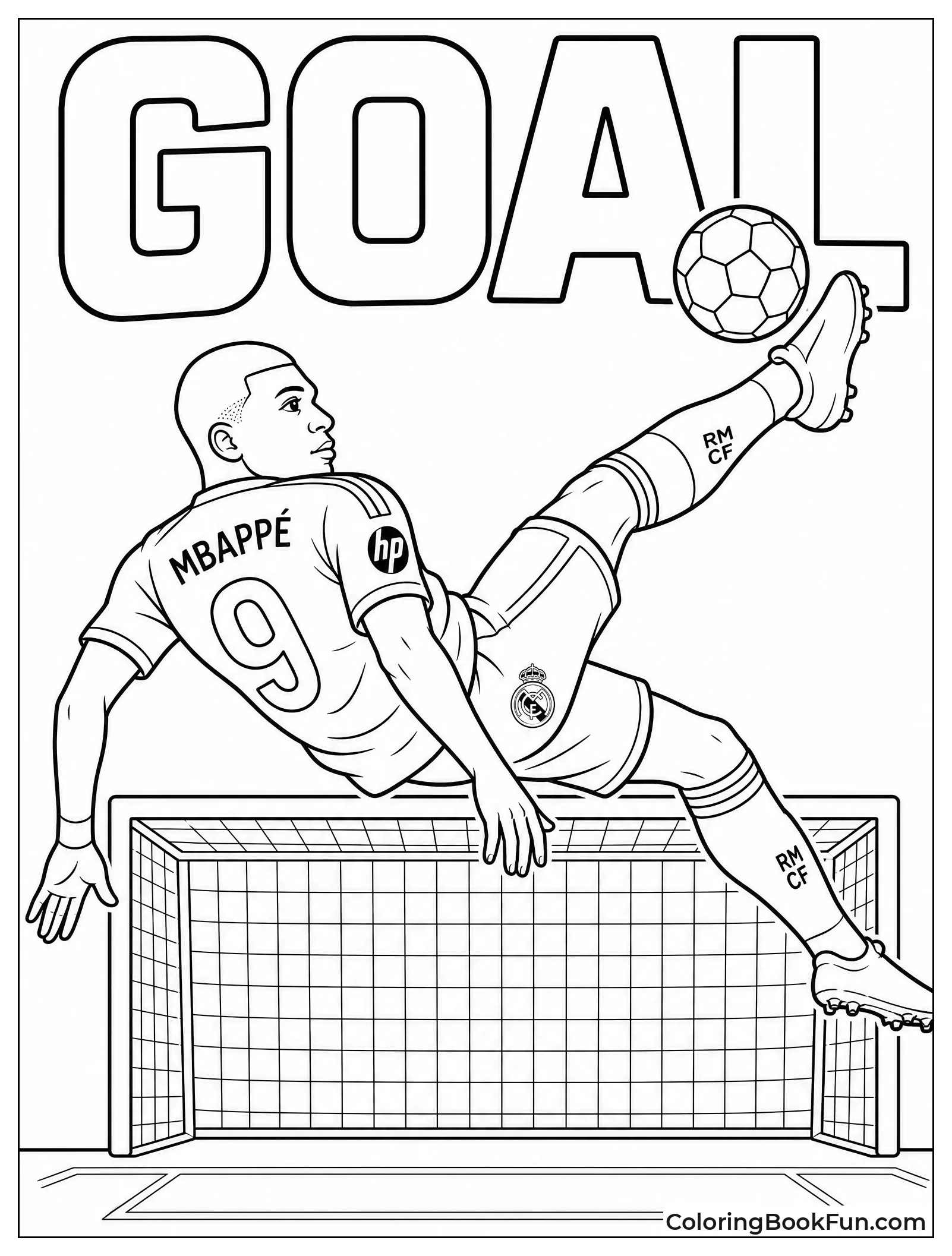 Mbappé Doing A Bicycle Kick