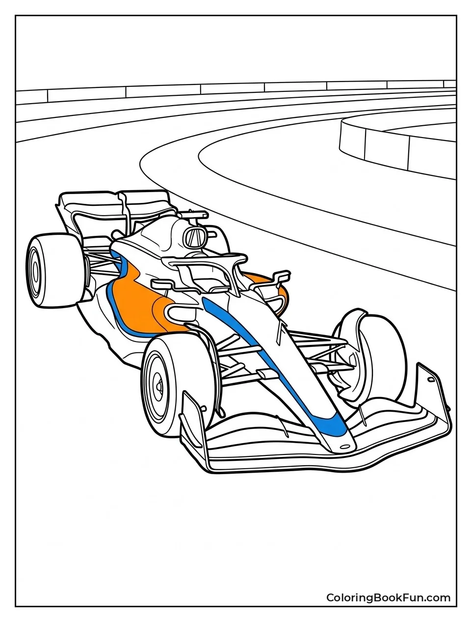 McLaren F1 Car Racing