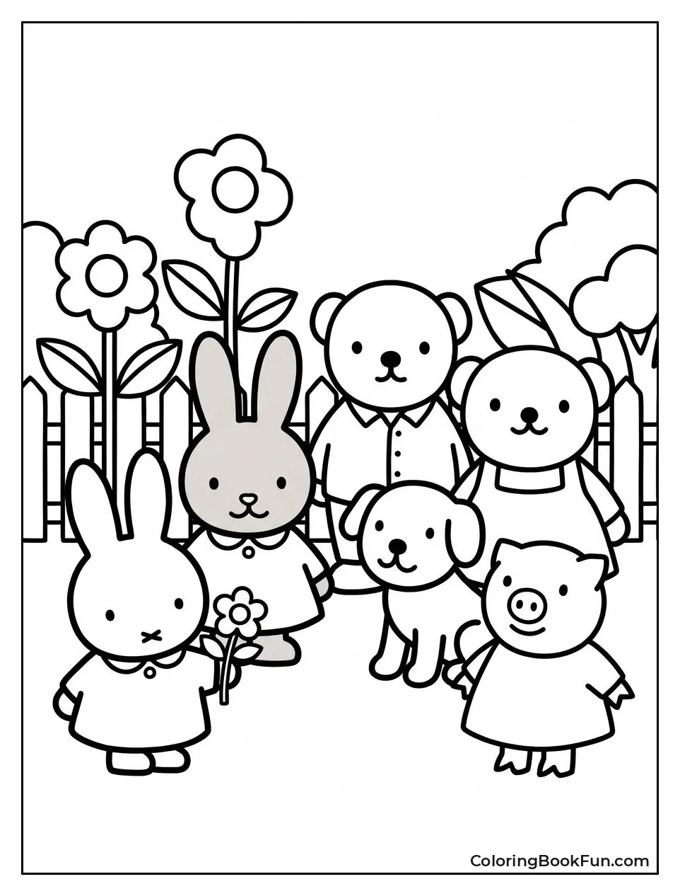 Miffy with All Her Friends