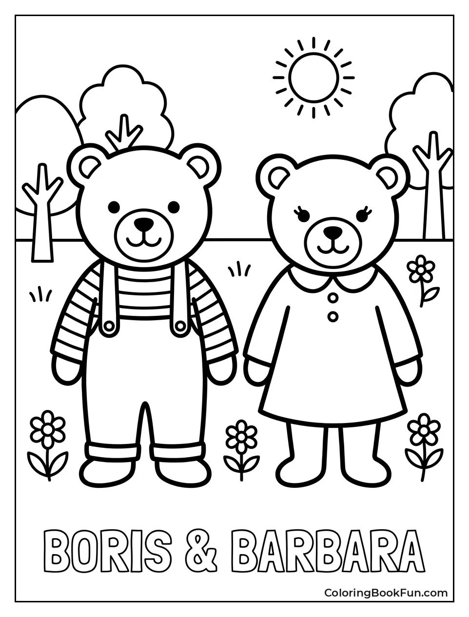 Boris and Barbara Standing Together