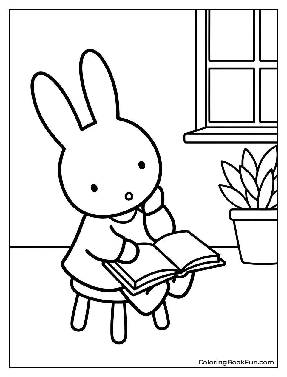 Miffy Reading Book with Interest
