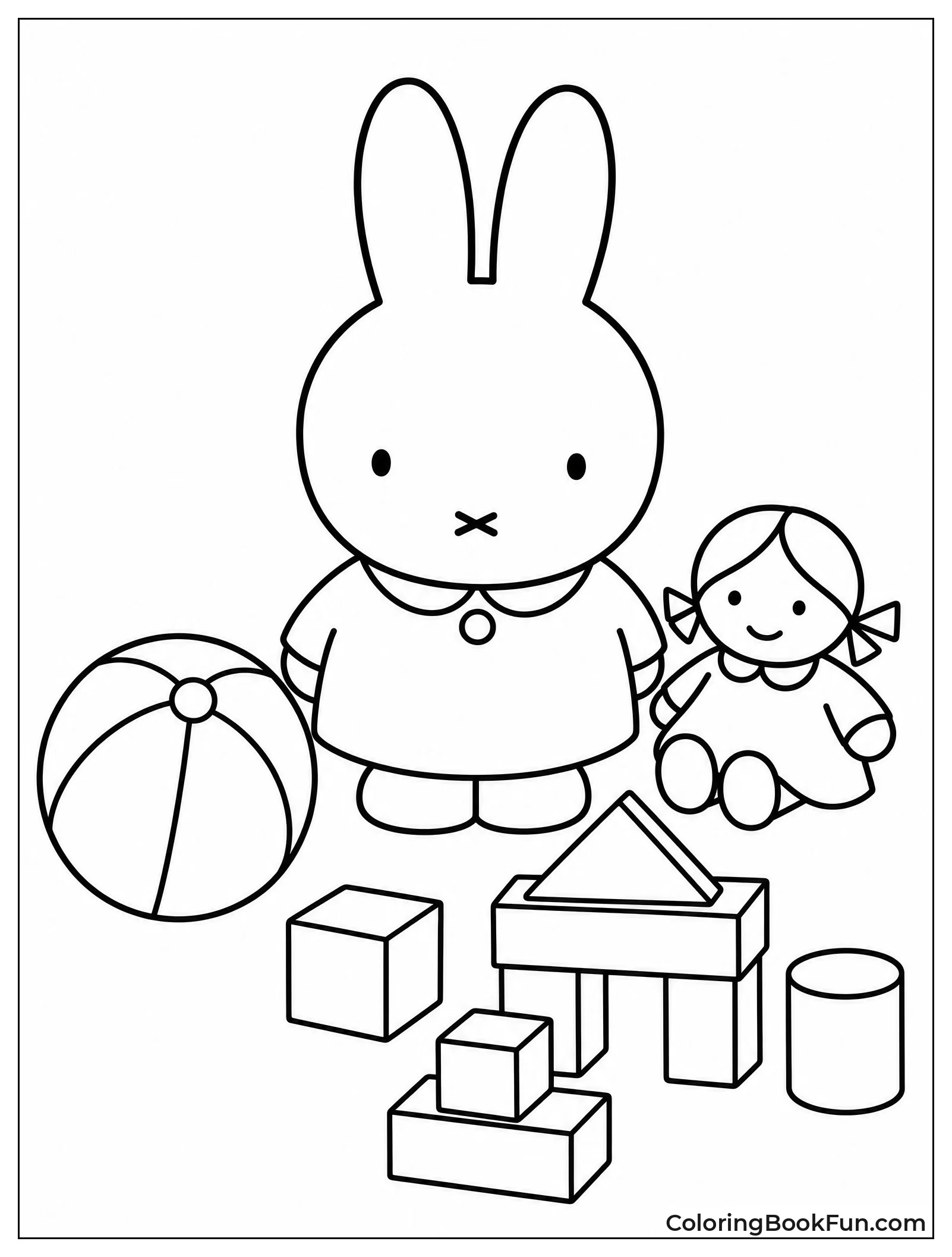 Toys from Miffy Toy Box