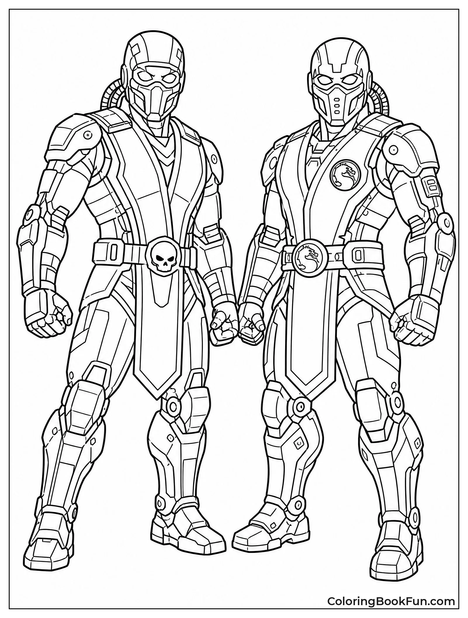 Cyrax and Sektor Stand Side