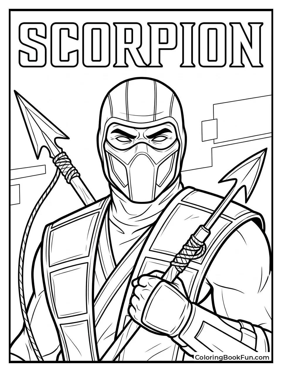 Scorpion Stares with Spear Ready