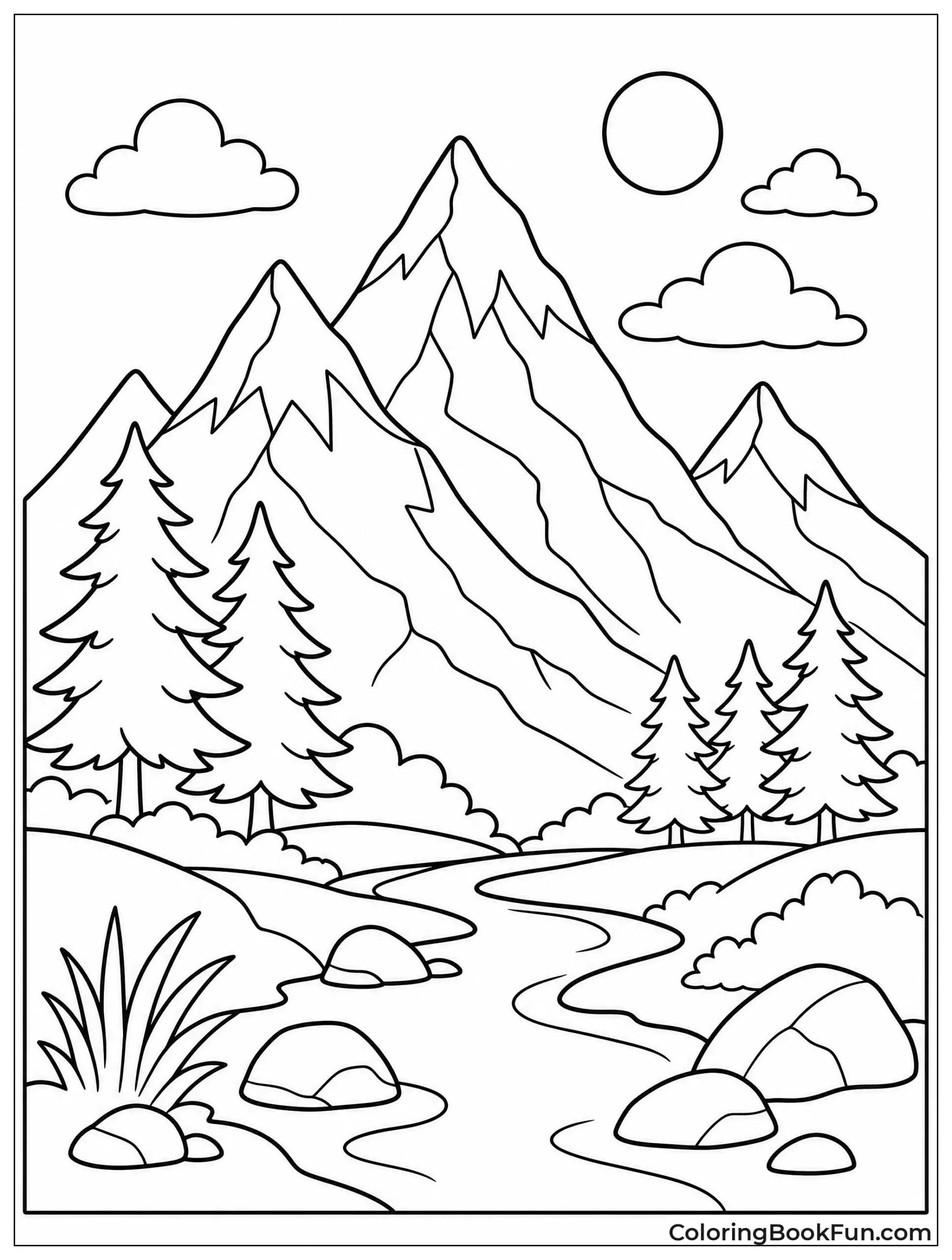 Many Peaks Fill the View