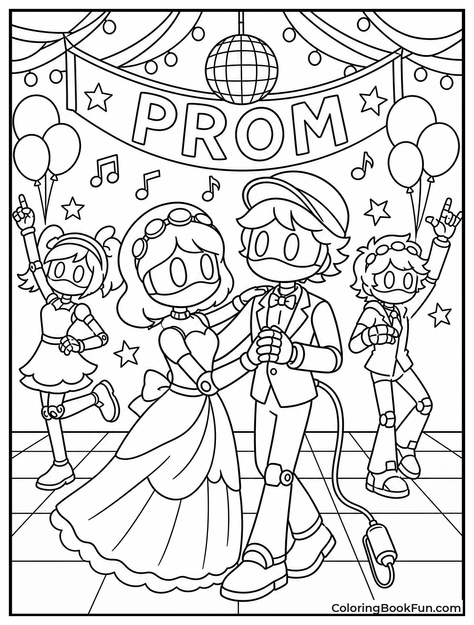 Drones Dance on Prom Floor