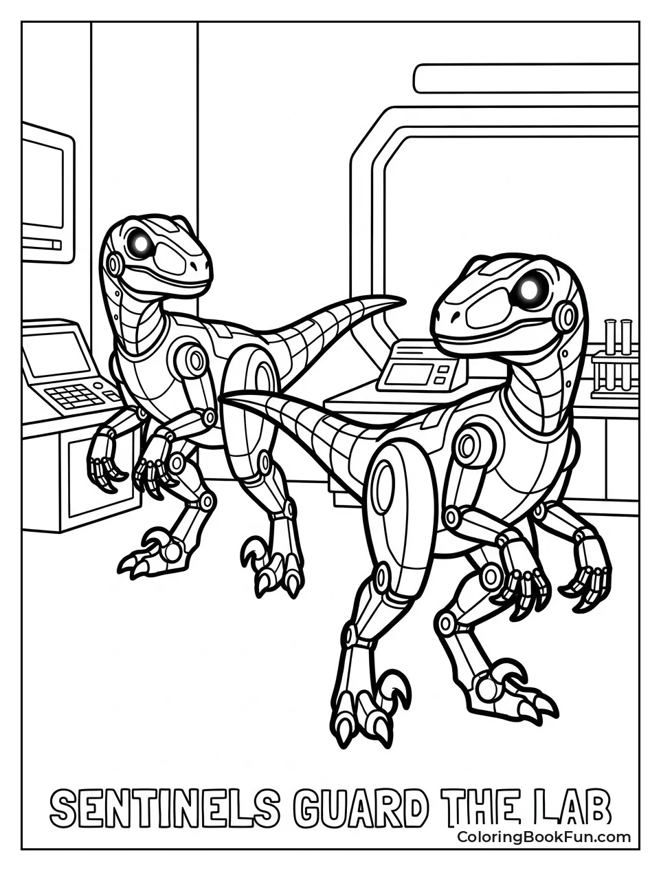 Sentinels Guard Labs with Eyes