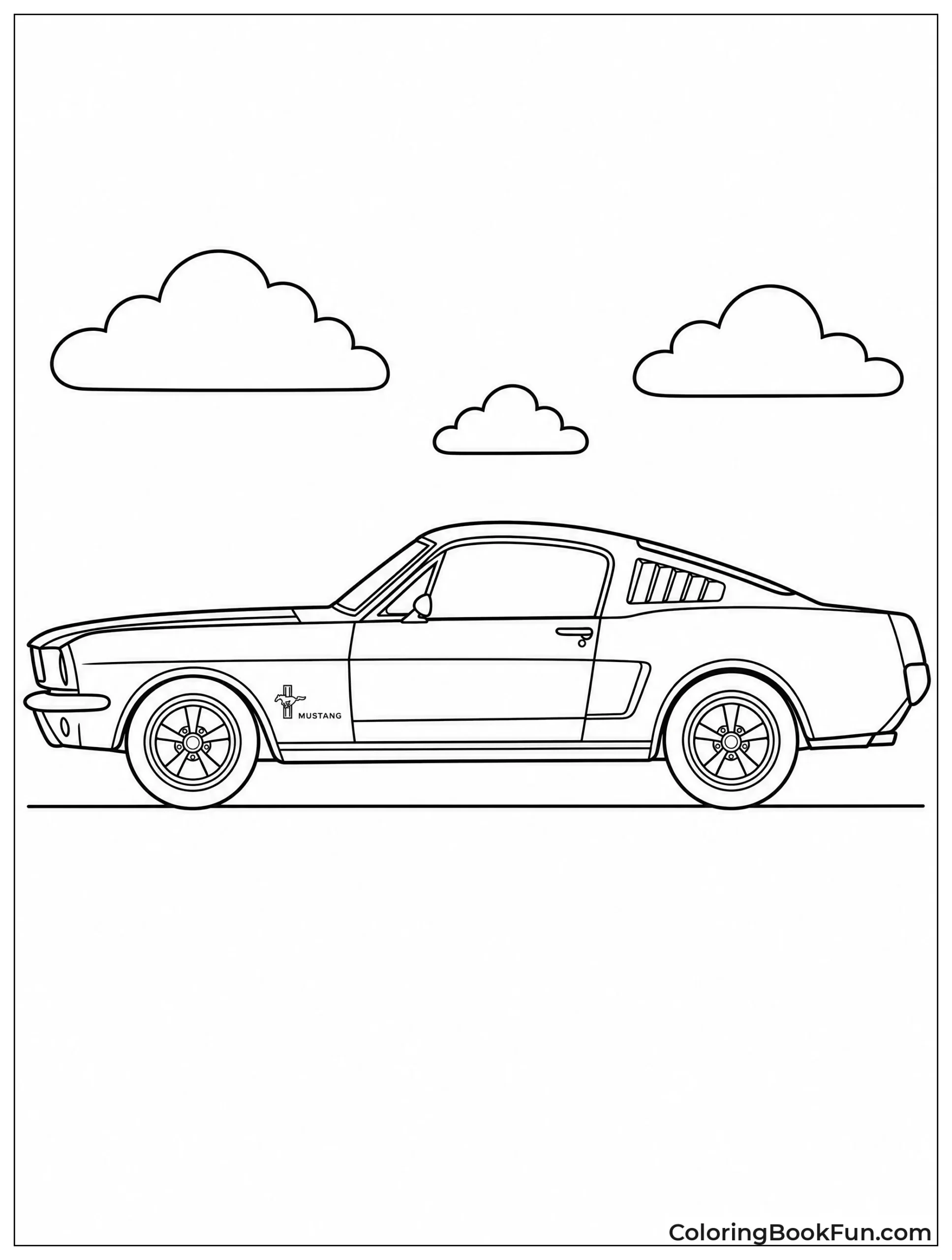 Classic Fastback Drives in Clean Profile