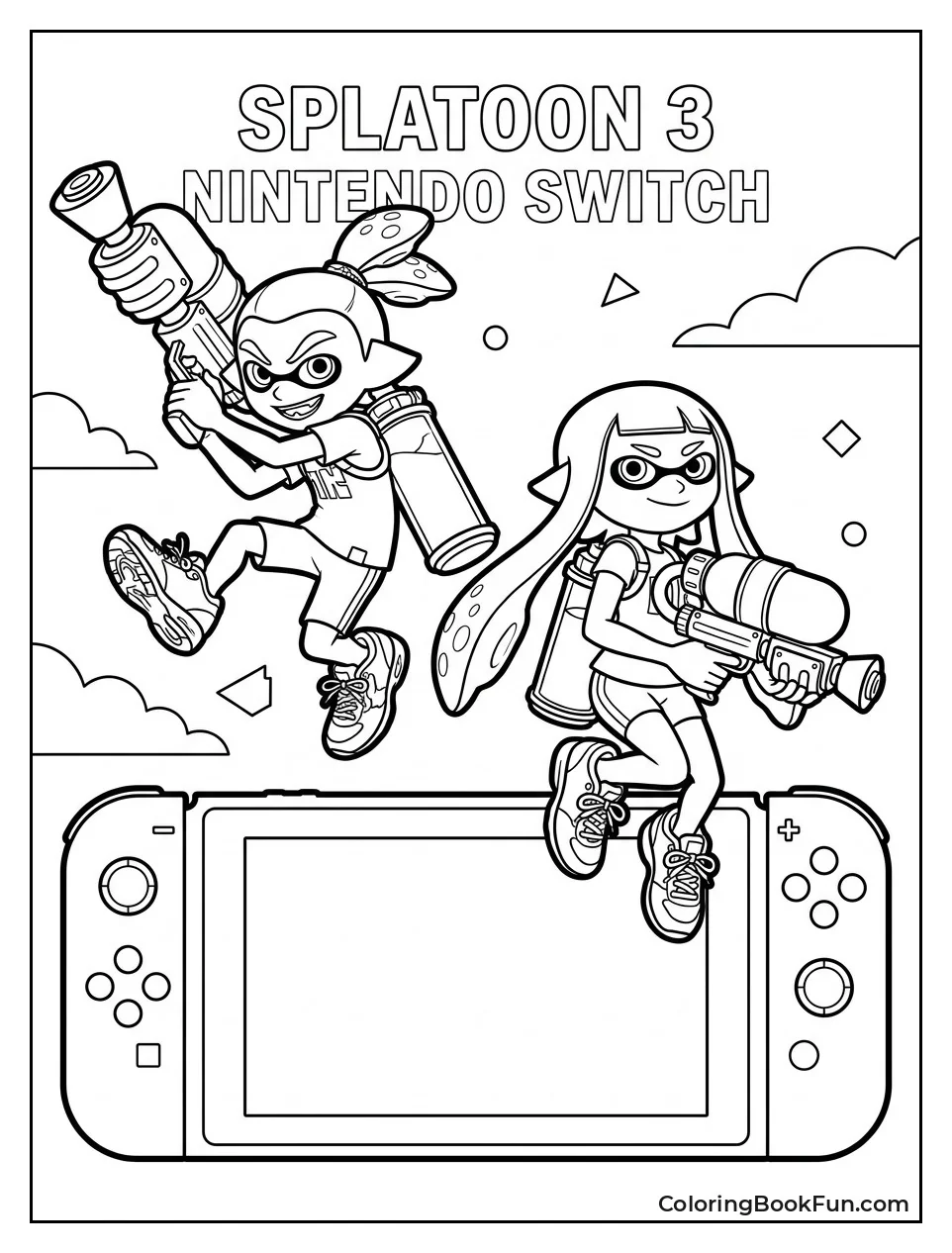 Inklings Jumping in Battle