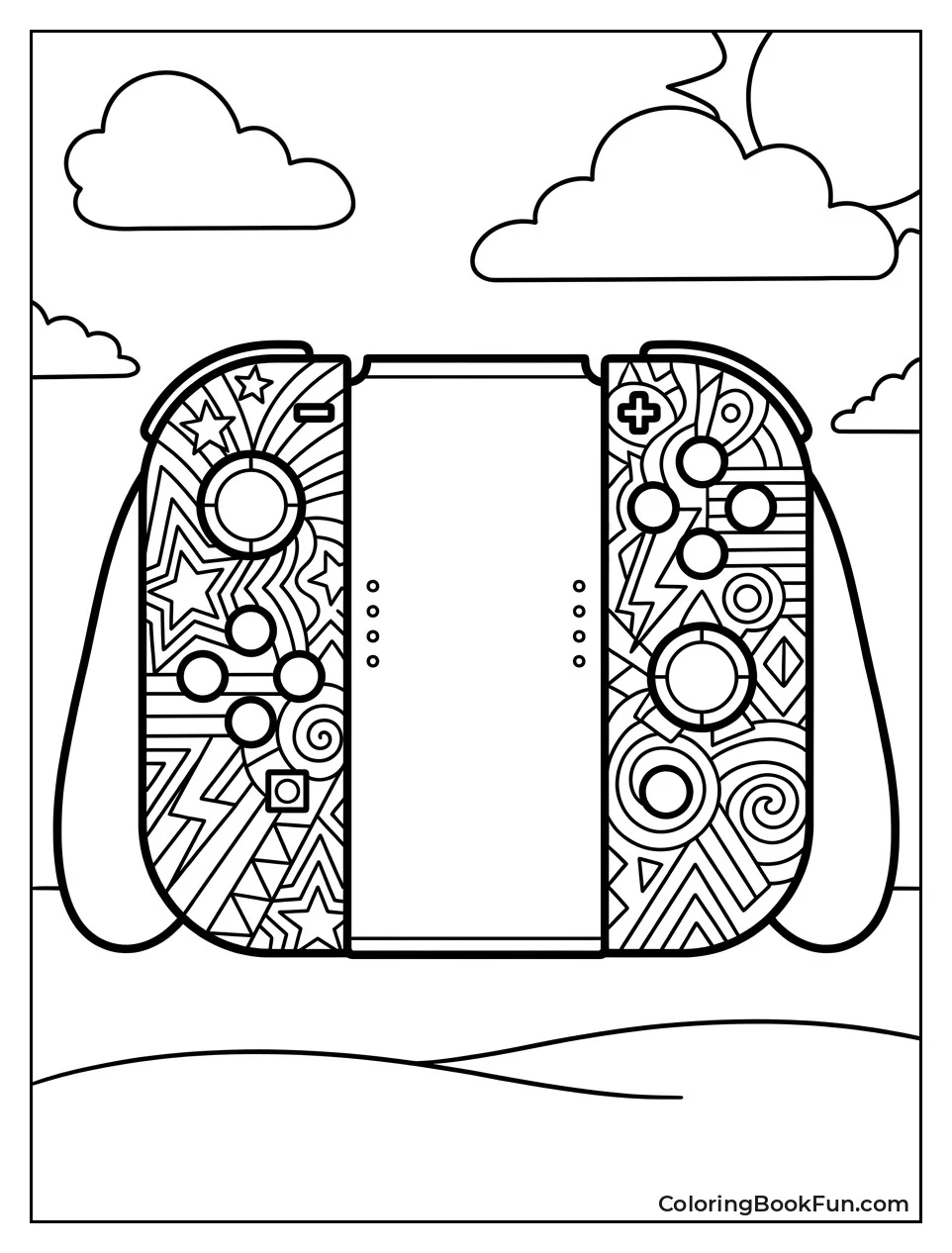 Joy Cons with Fun Patterns