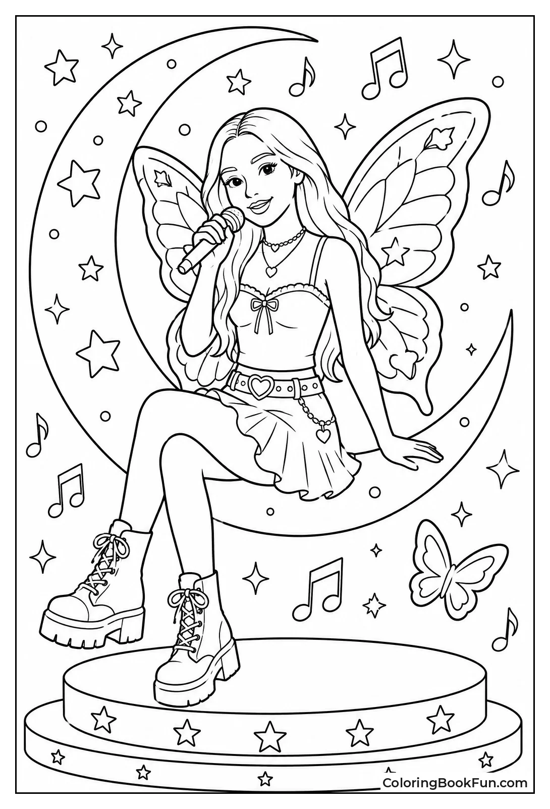 Olivia on Magical Starry Stage