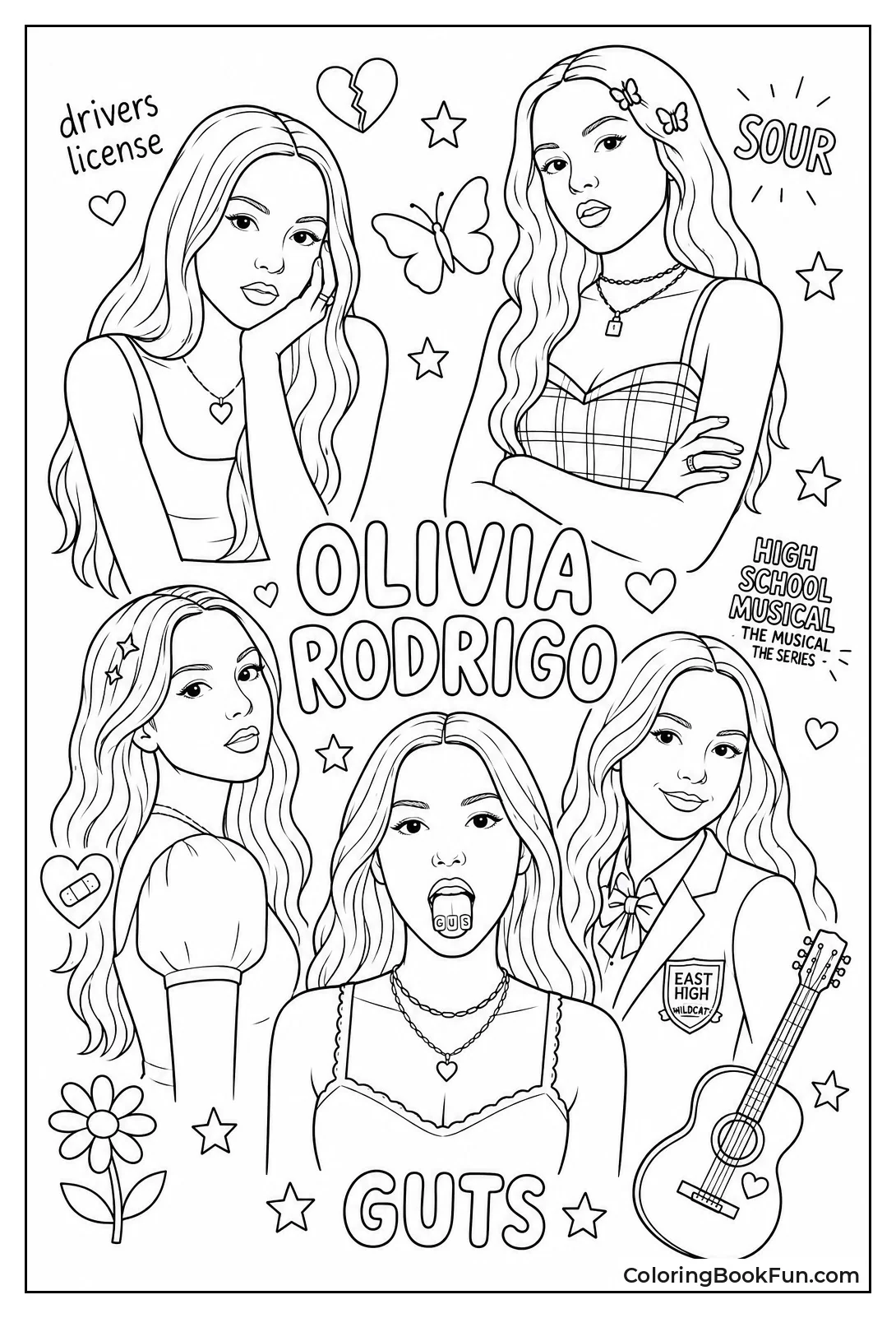 Collection of Olivia Album Portraits
