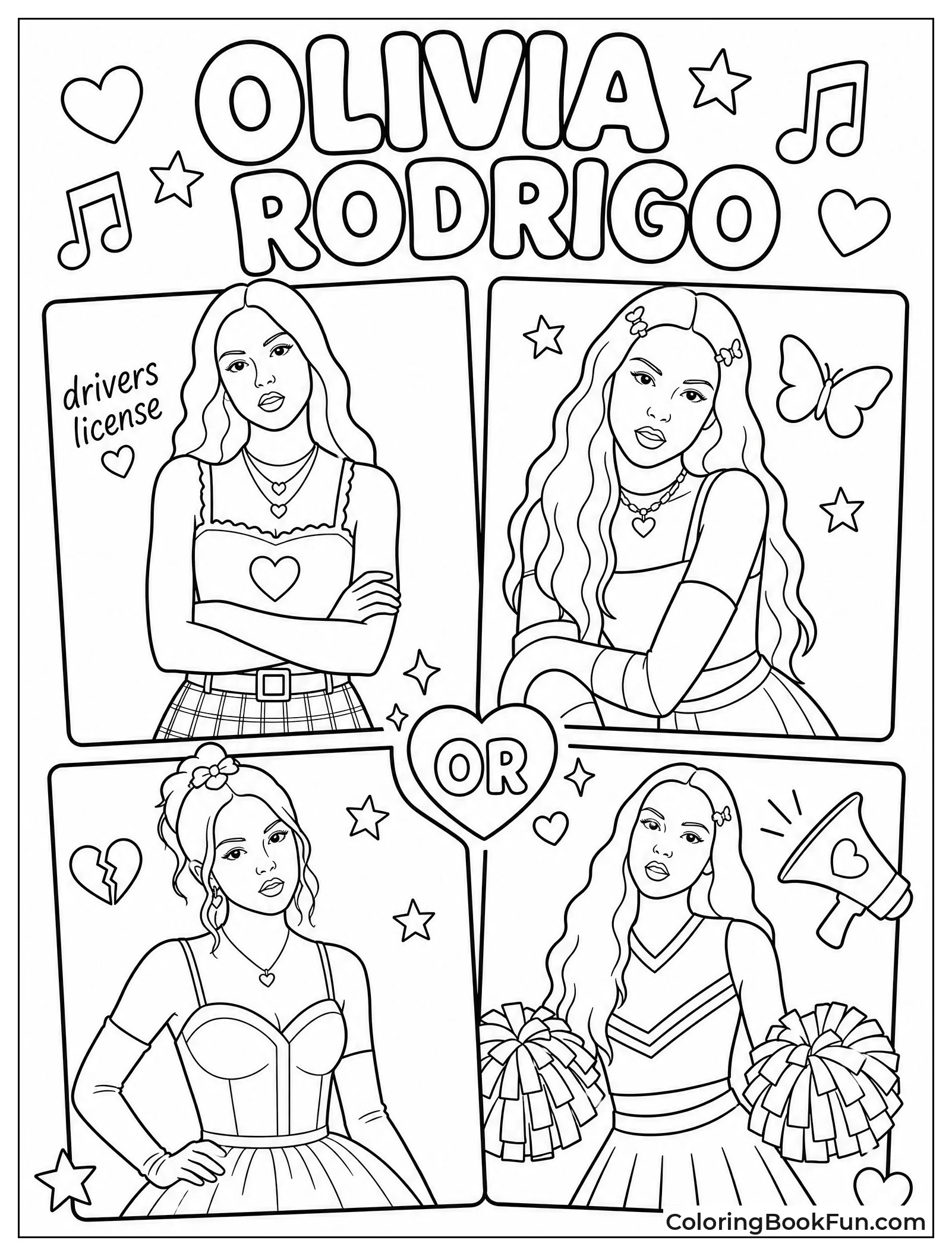 Collage of Music Video Outfits