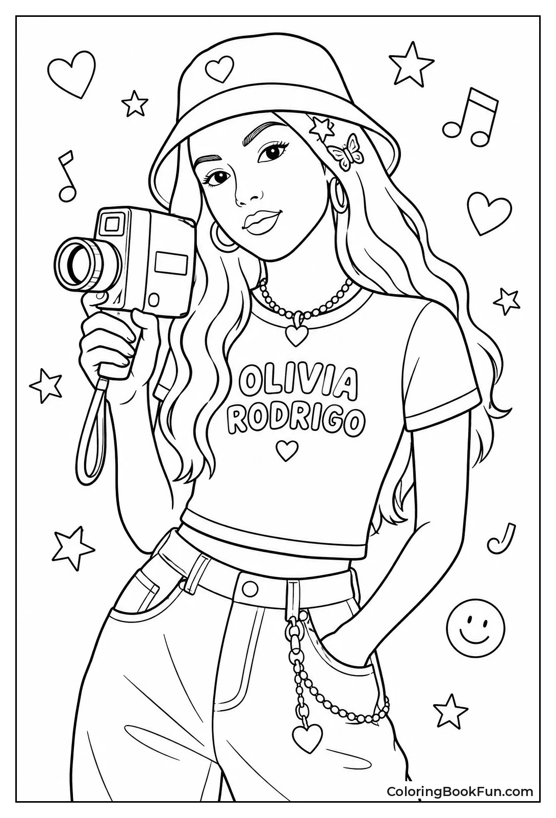 Olivia in Retro Nineties Fashion